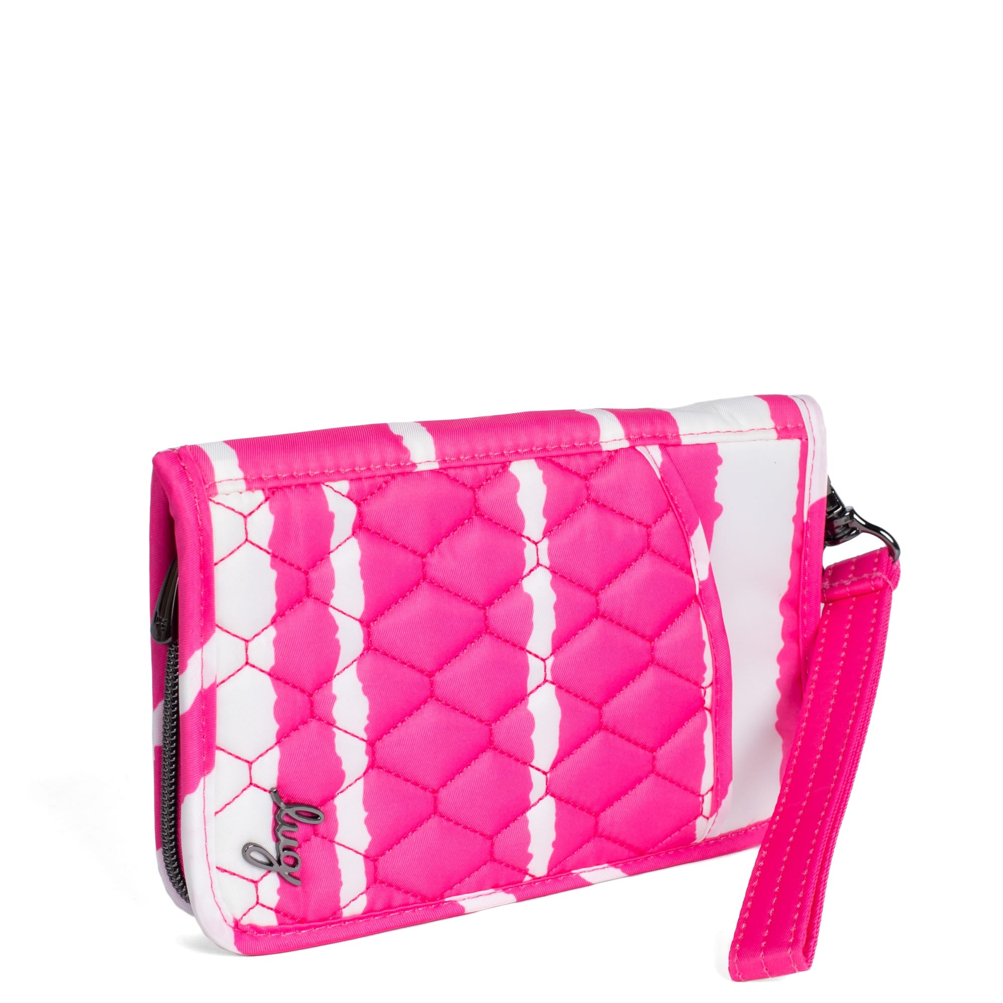 Tandem Zip SE RFID Wallet - MAGENTA STRIPE - TandemSE_MagentaStripe_03