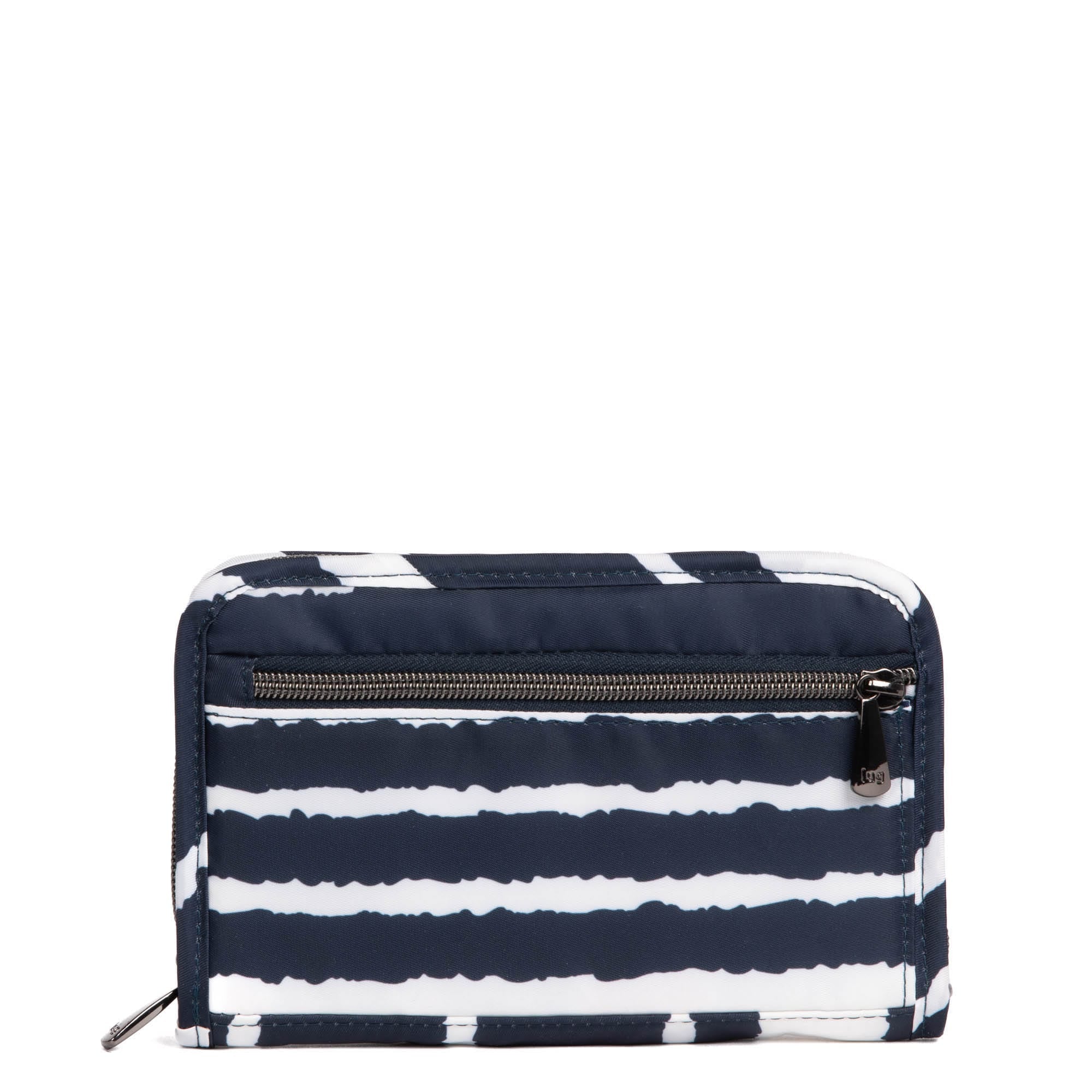 Tandem Zip SE RFID Wallet - NAVY STRIPE - TandemSE_NavyStripe_04
