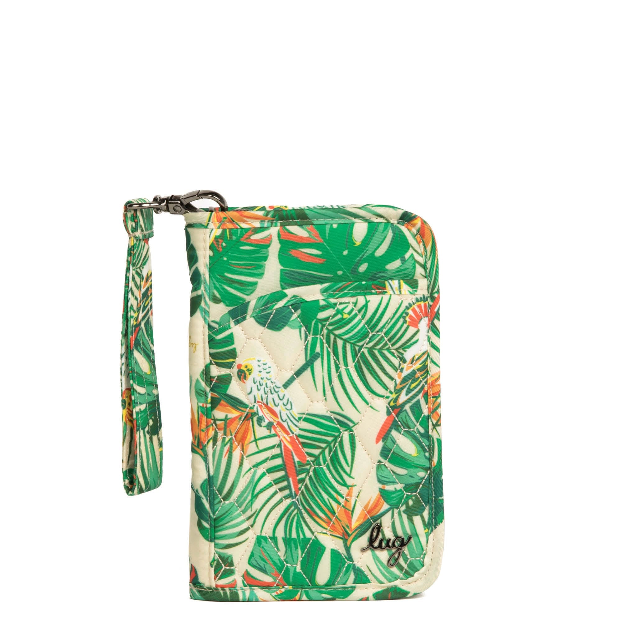 Tandem Zip SE RFID Wallet - TROPICAL BIRDS CREAM - TandemSE_TropicalBirdsCream_01