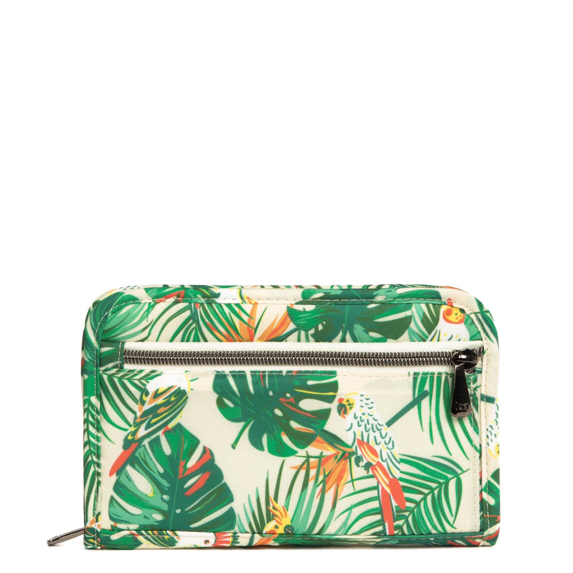 Tandem Zip SE RFID Wallet - TROPICAL BIRDS CREAM - TandemSE_TropicalBirdsCream_04