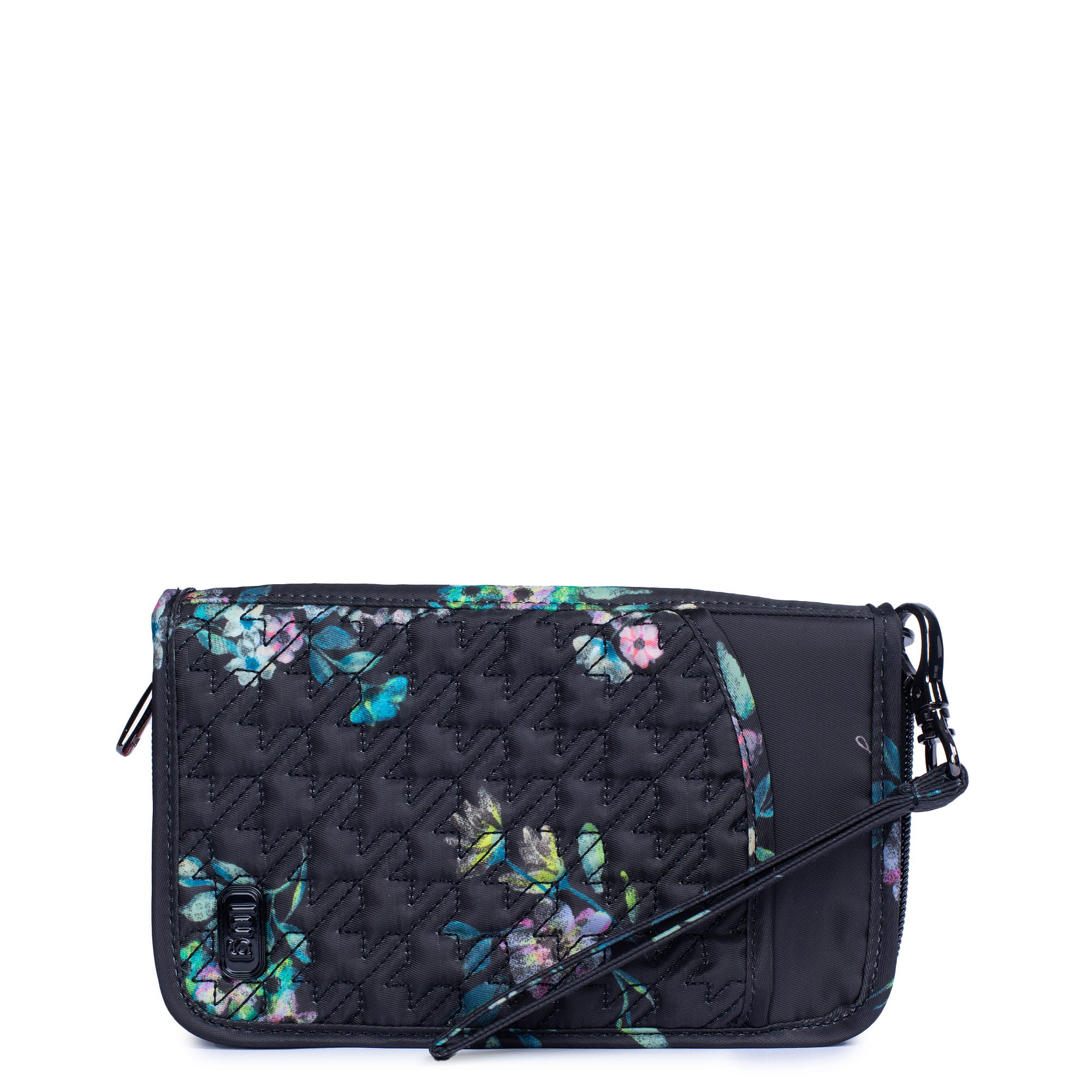 Tandem Zip SE RFID Wallet - BOUQUET BLACK - TandemZipSE_BouquetBlack_01