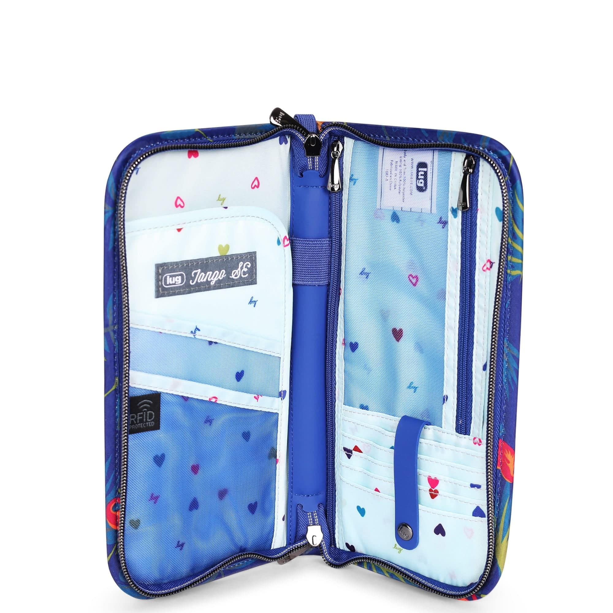 Tango SE Travel RFID Wallet - FLAMINGO MULTI - TangoSE_FlamingoMulti_03