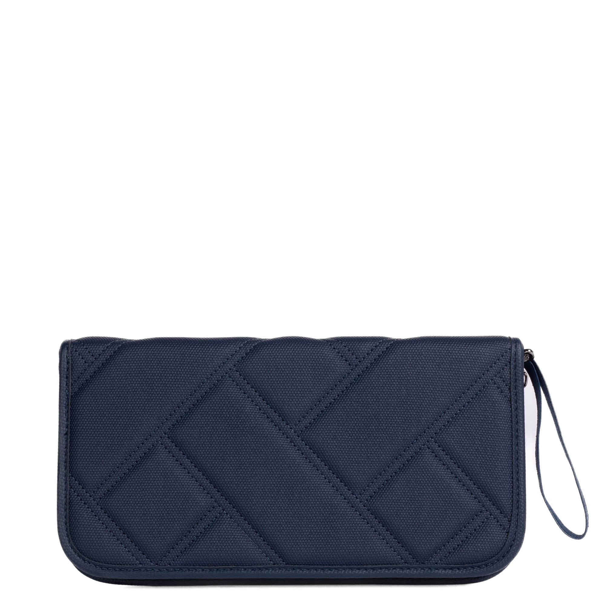Tango Matte Luxe VL Travel RFID Wallet - INDIGO - TangoWalletMatteLuxe_Indigo_01