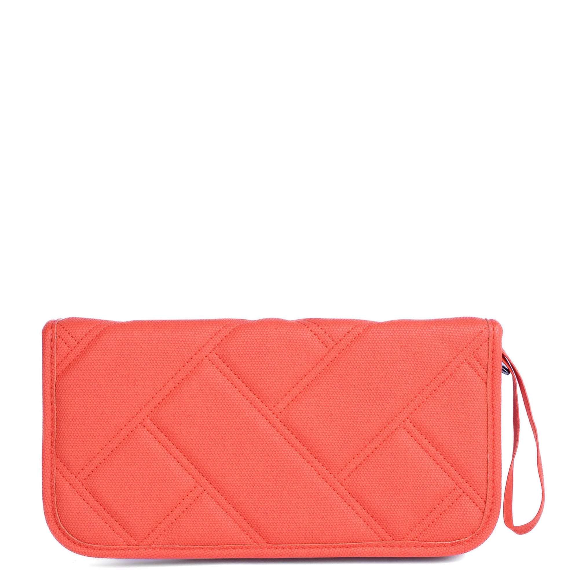 Tango Matte Luxe VL Travel RFID Wallet - PAPAYA - TangoWalletMatteLuxe_Papaya_04