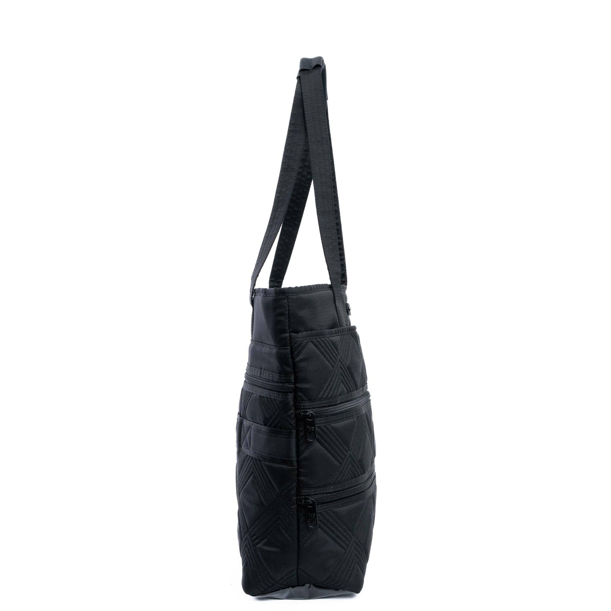 Legacy Collection Taxi Tote Bag - BRUSHED BLACK - Taxi_BrushedBlack_03