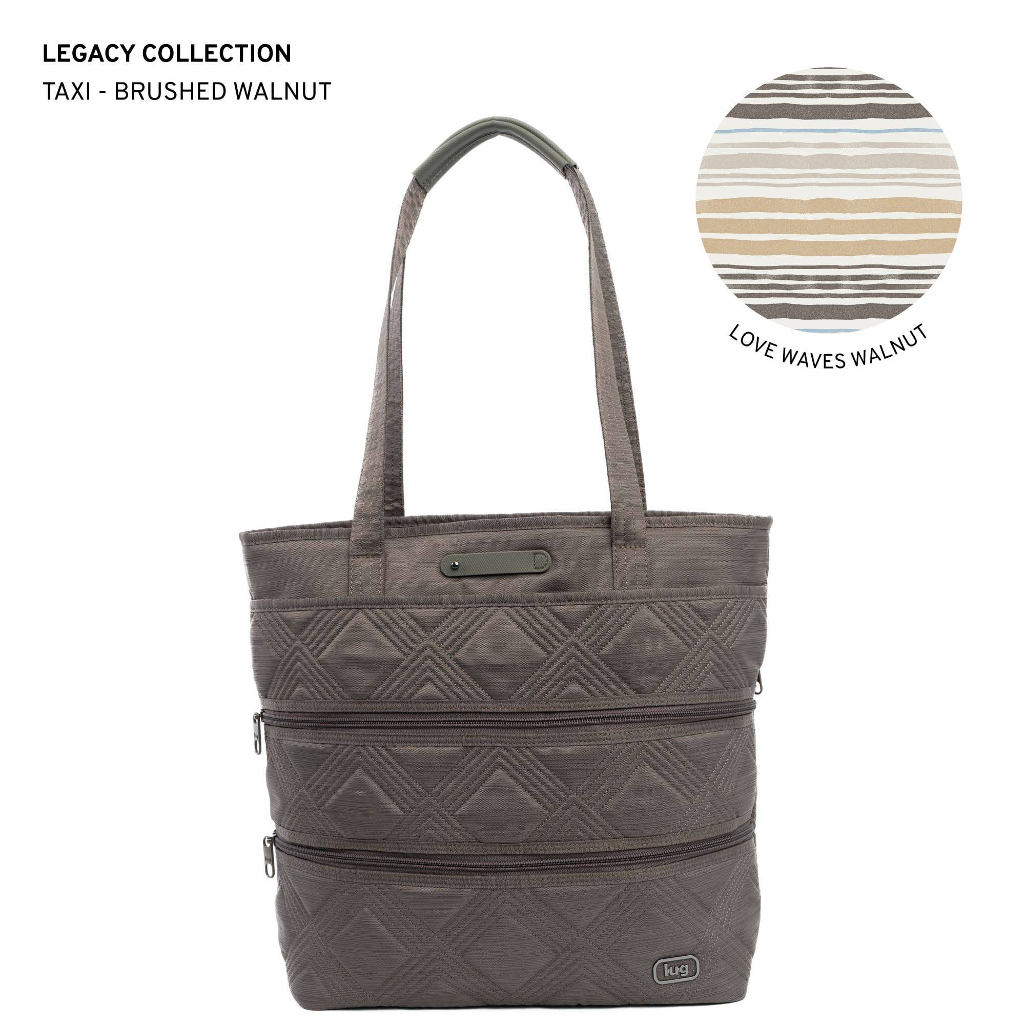 Legacy Collection Taxi Tote Bag - BRUSHED WALNUT - Taxi_BrushedWalnut