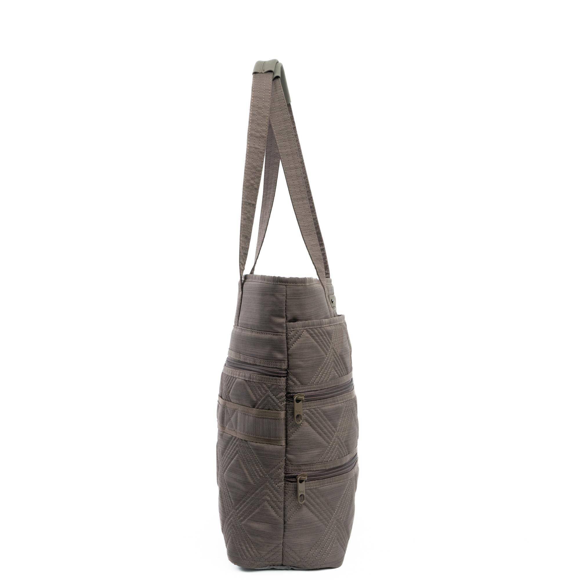 Legacy Collection Taxi Tote Bag - BRUSHED WALNUT - Taxi_BrushedWalnut_03