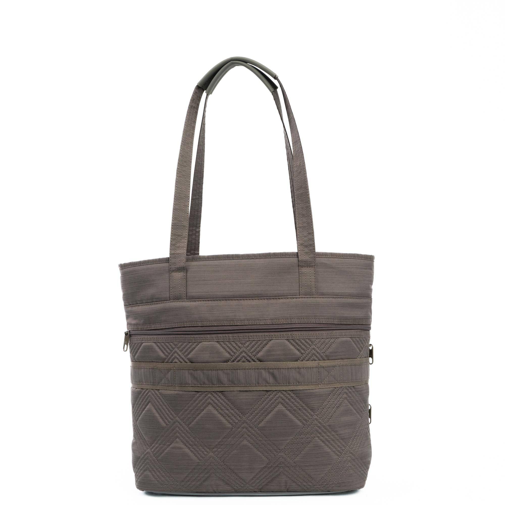 Legacy Collection Taxi Tote Bag - BRUSHED WALNUT - Taxi_BrushedWalnut_04