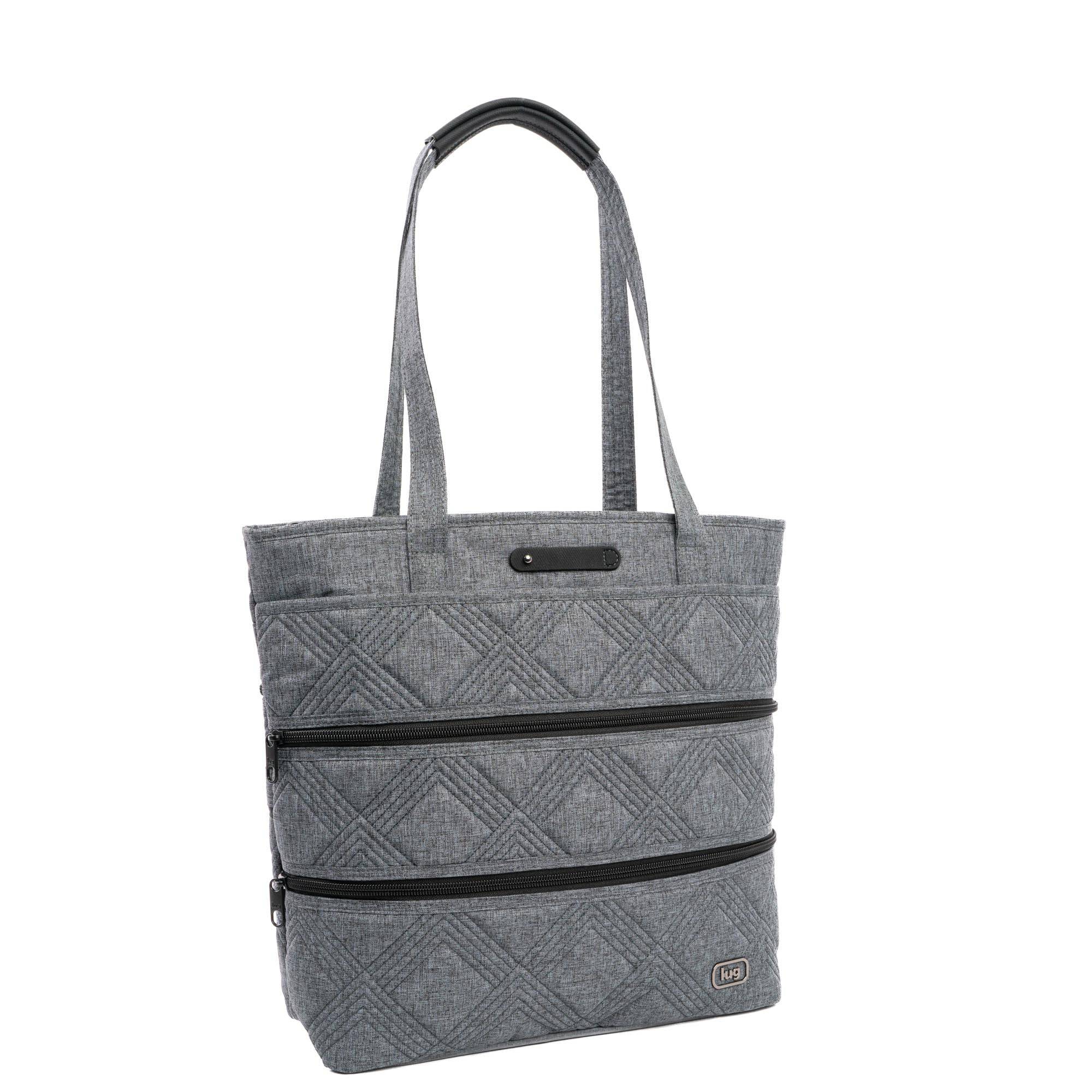 Legacy Collection Taxi Tote Bag - HEATHER GREY - Taxi_HeatherGrey_02