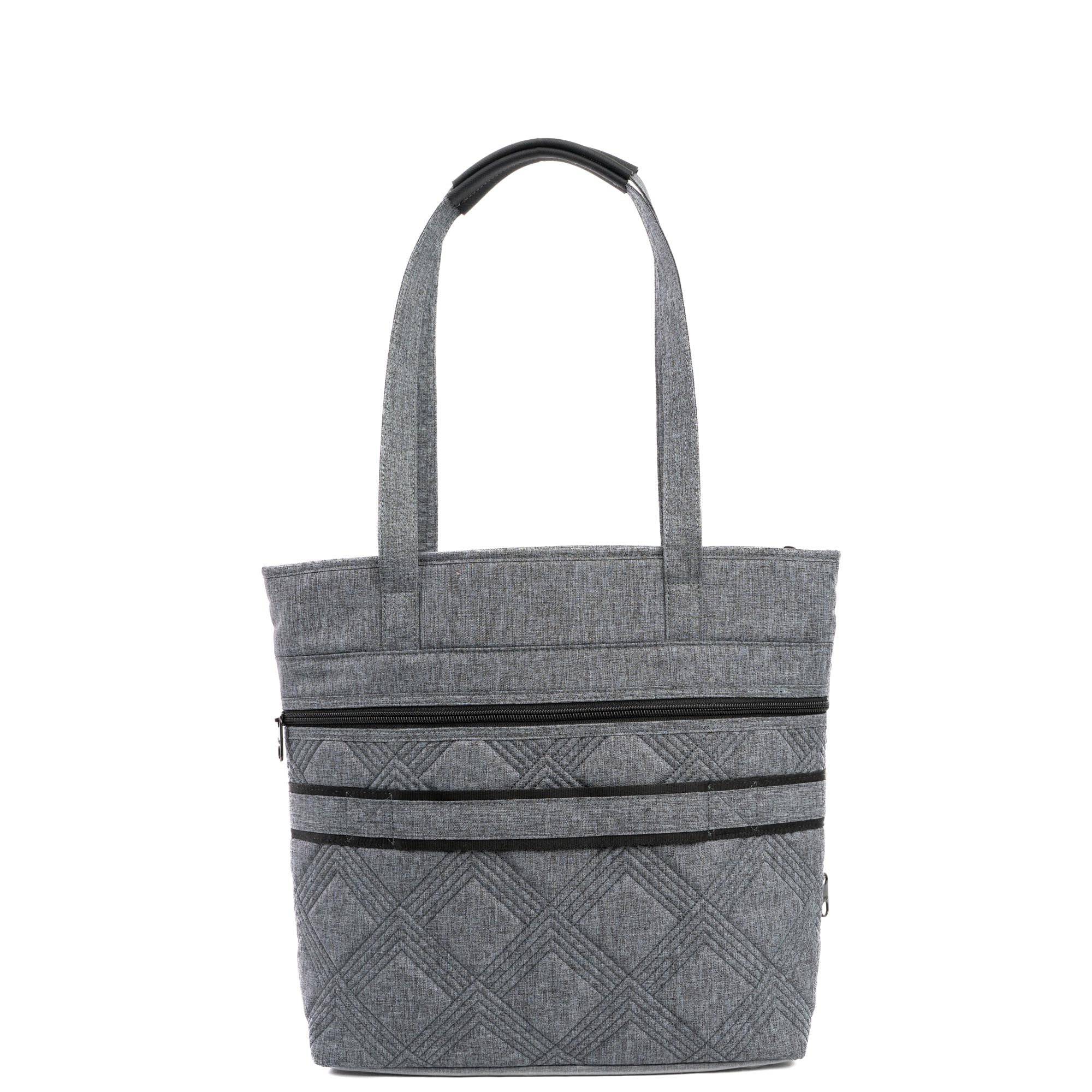 Legacy Collection Taxi Tote Bag - HEATHER GREY - Taxi_HeatherGrey_04