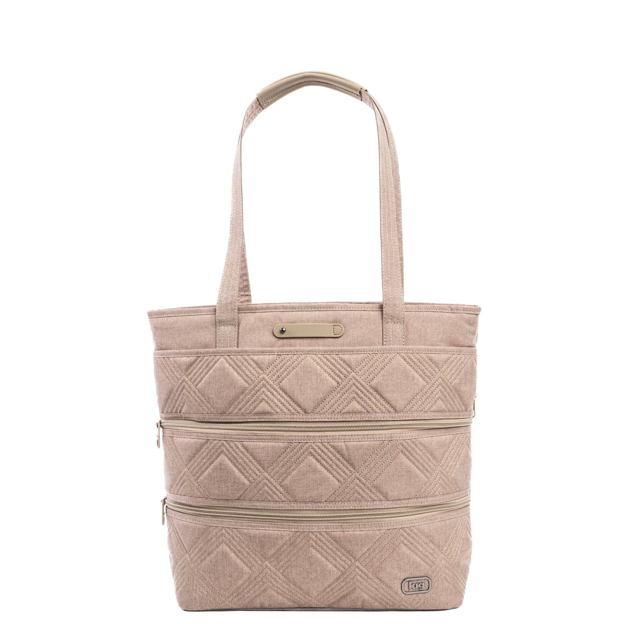 Legacy Collection Taxi Tote Bag - - Taxi_HeatherSand_01