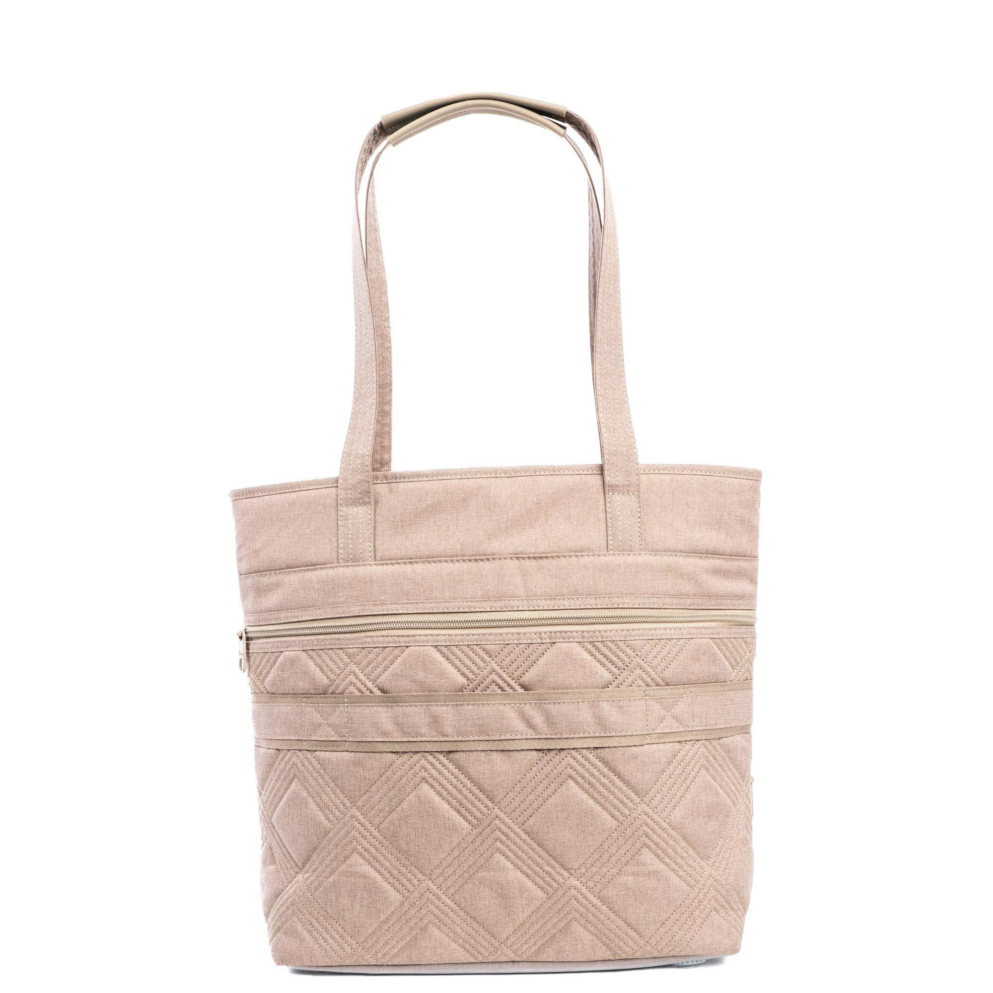 Legacy Collection Taxi Tote Bag - HEATHER SAND - Taxi_HeatherSand_04