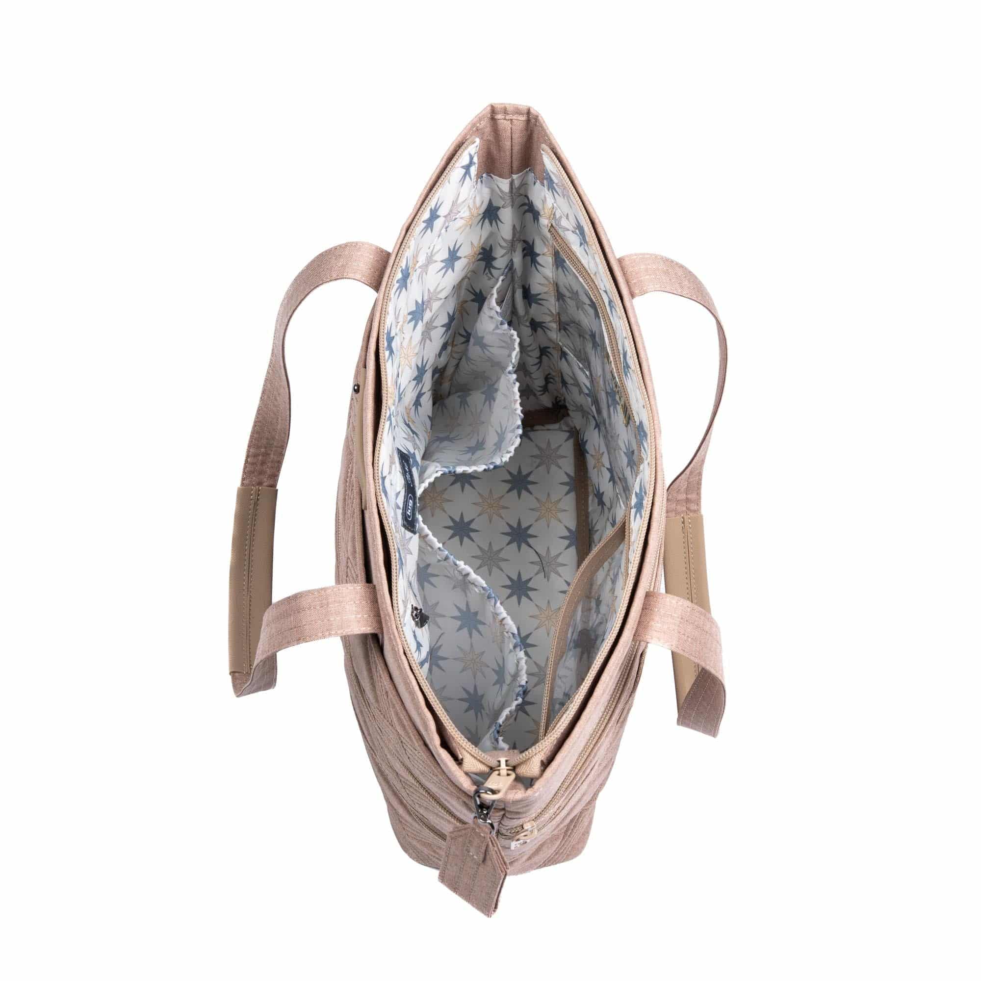 Legacy Collection Taxi Tote Bag - HEATHER SAND - Taxi_HeatherSand_05