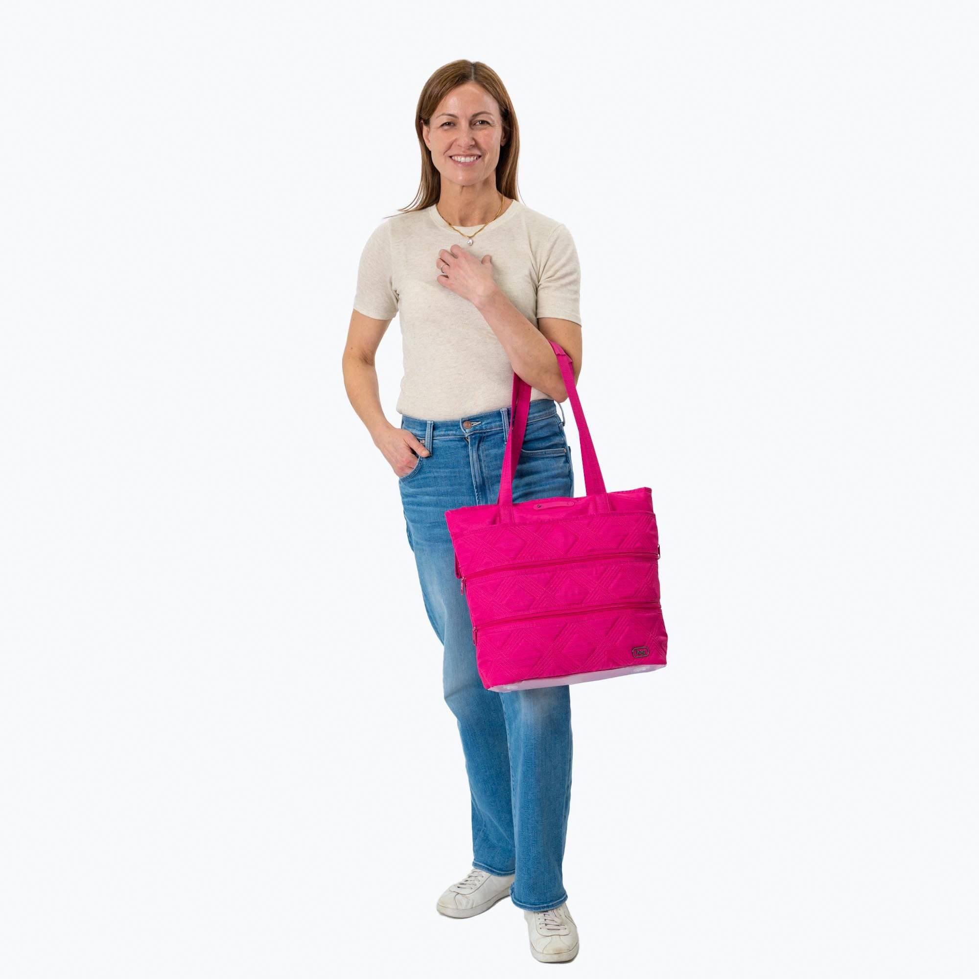 Legacy Collection Taxi Tote Bag - - Taxi_Lifestyle_BagProportions_02