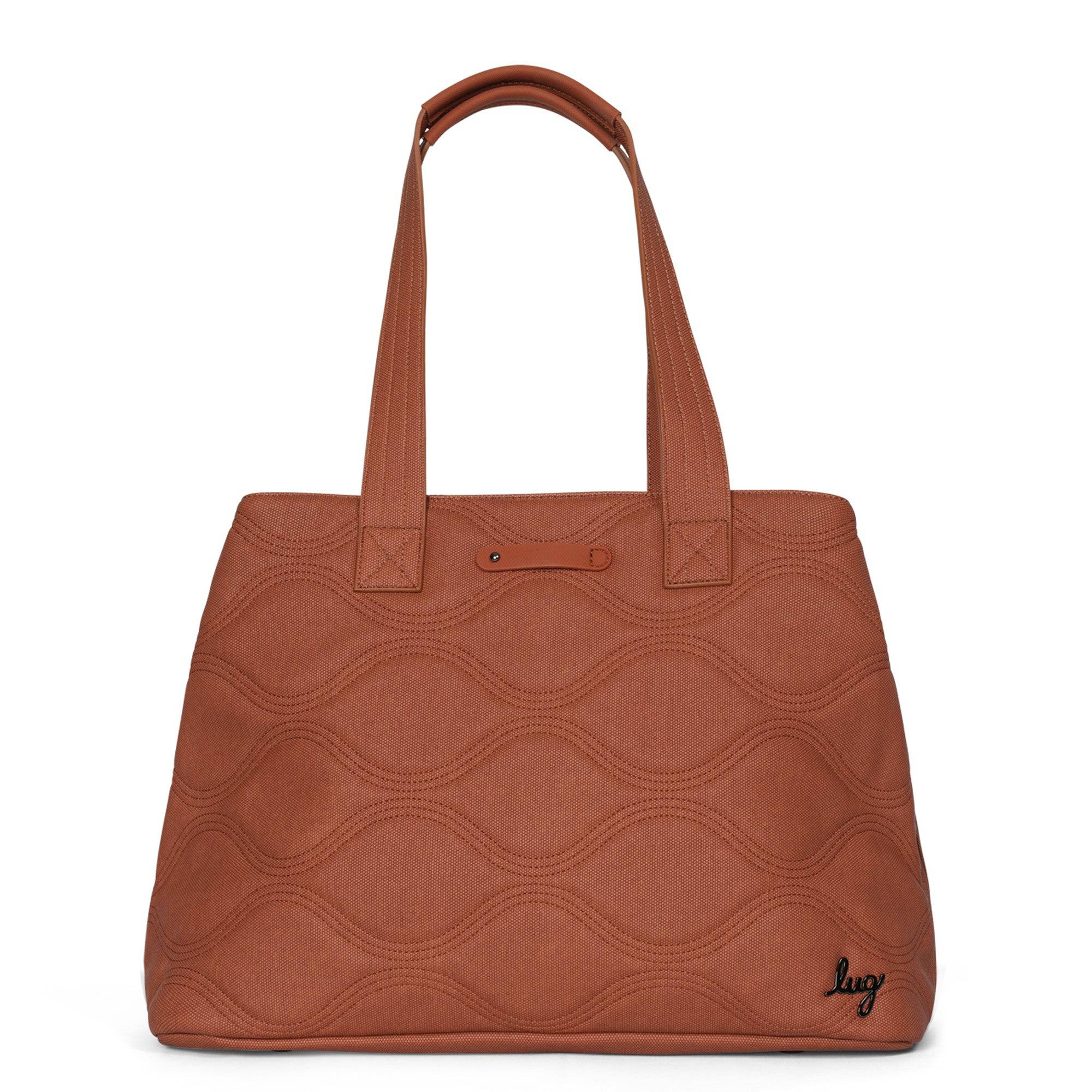 Tempo Matte Luxe VL Tote Bag - COPPER - Tempo2MatteVL_CopperBrown_01