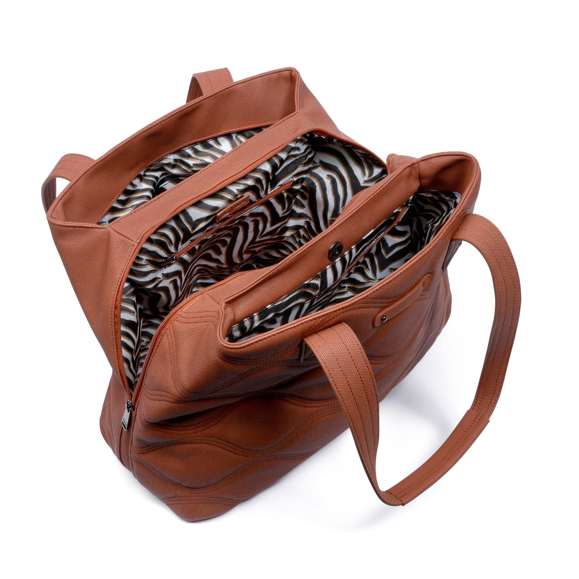 Tempo Matte Luxe VL Tote Bag - COPPER - Tempo2MatteVL_CopperBrown_05