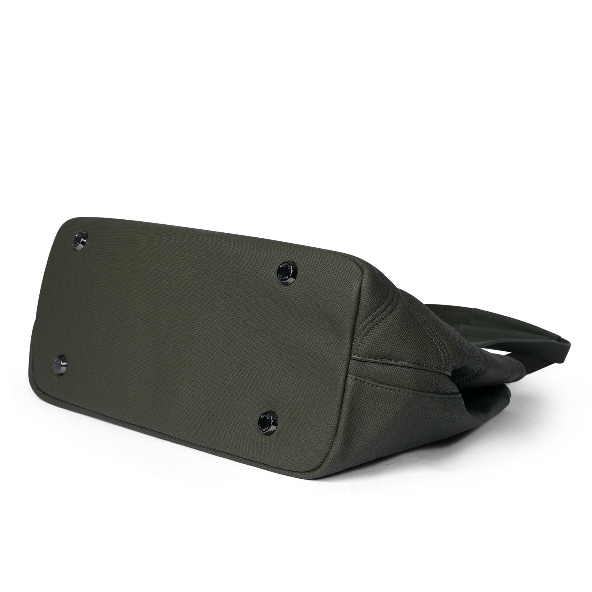 Tempo Matte Luxe VL Tote Bag - OLIVE - Tempo2MatteVL_OliveGreen_05_01