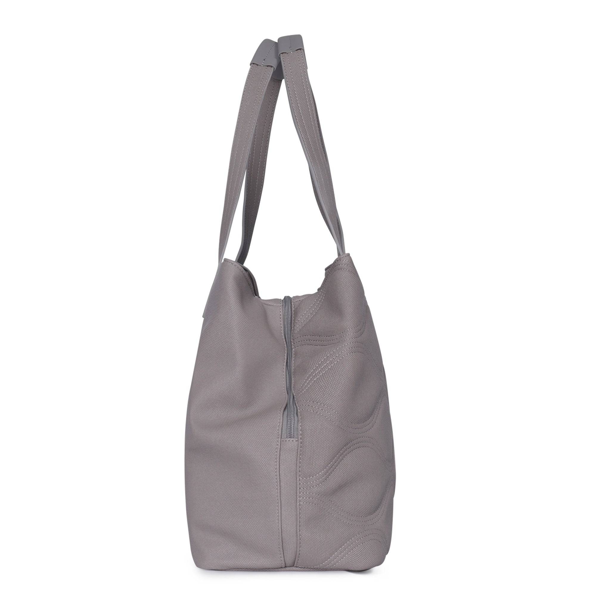 Tempo Matte Luxe VL Tote Bag - PEARL - Tempo2MatteVL_PearlGrey_03