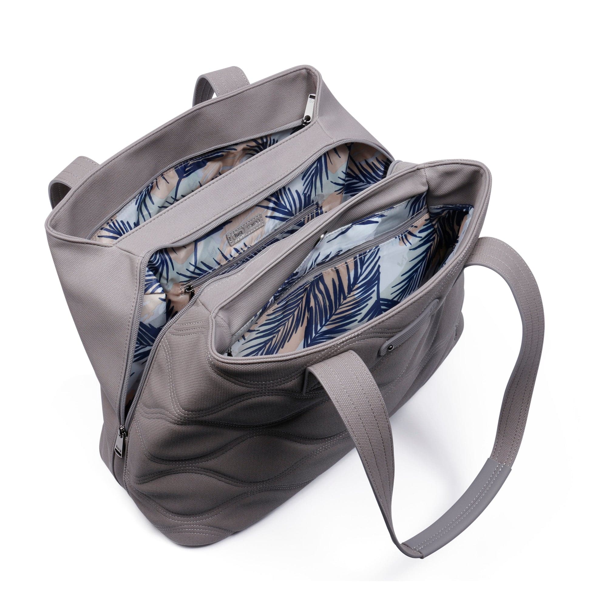 Tempo Matte Luxe VL Tote Bag - PEARL - Tempo2MatteVL_PearlGrey_05