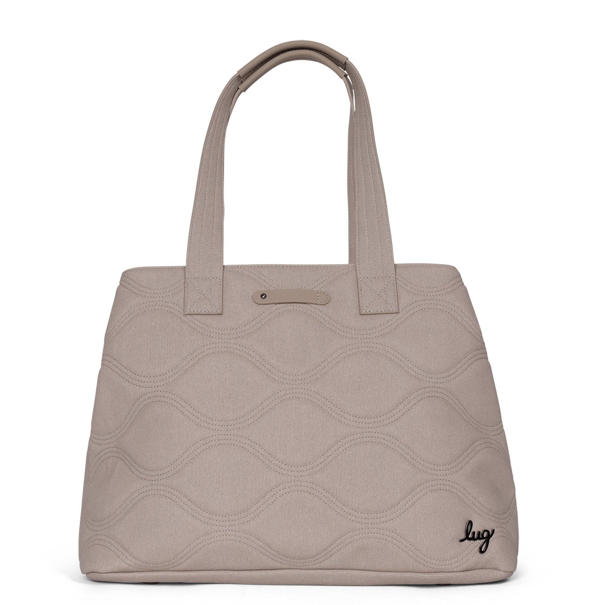 Tempo Matte Luxe VL Tote Bag - SAND - Tempo2MatteVL_SandTaupe_01