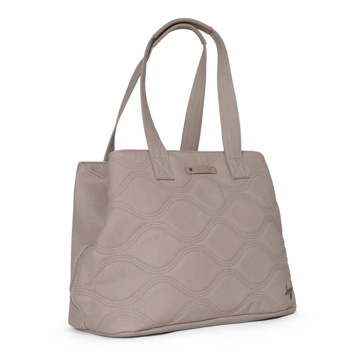 Tempo Matte Luxe VL Tote Bag - SAND - Tempo2MatteVL_SandTaupe_02