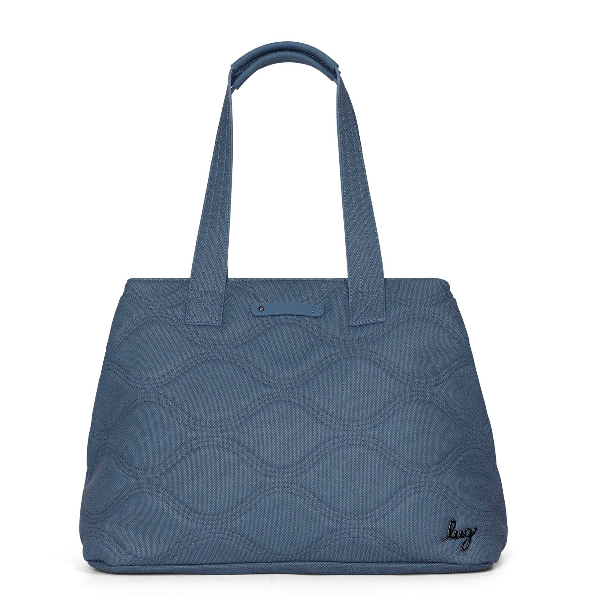 Tempo Matte Luxe VL Tote Bag - SLATE BLUE - Tempo2MatteVL_SlateBlue_01