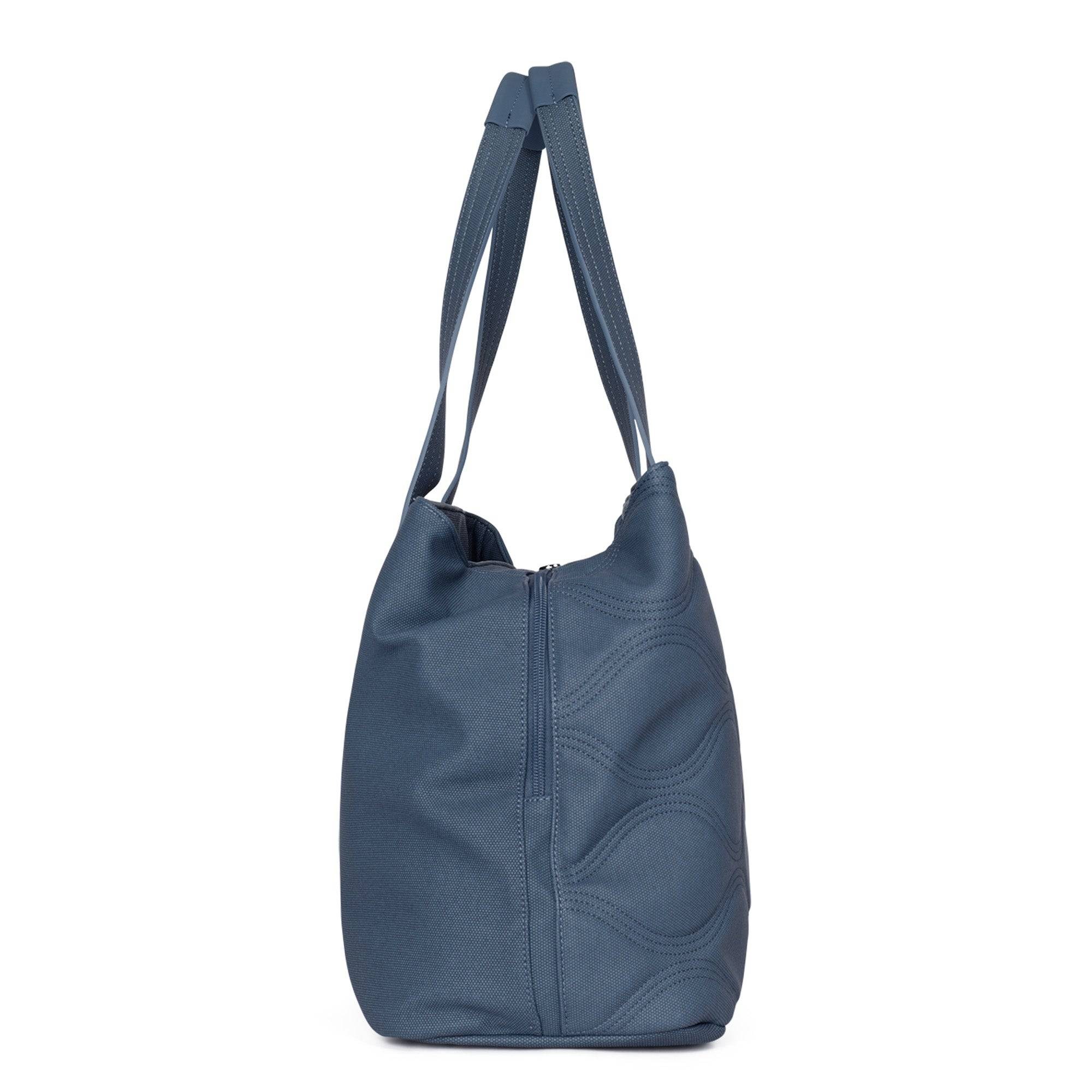 Tempo Matte Luxe VL Tote Bag - SLATE BLUE - Tempo2MatteVL_SlateBlue_03