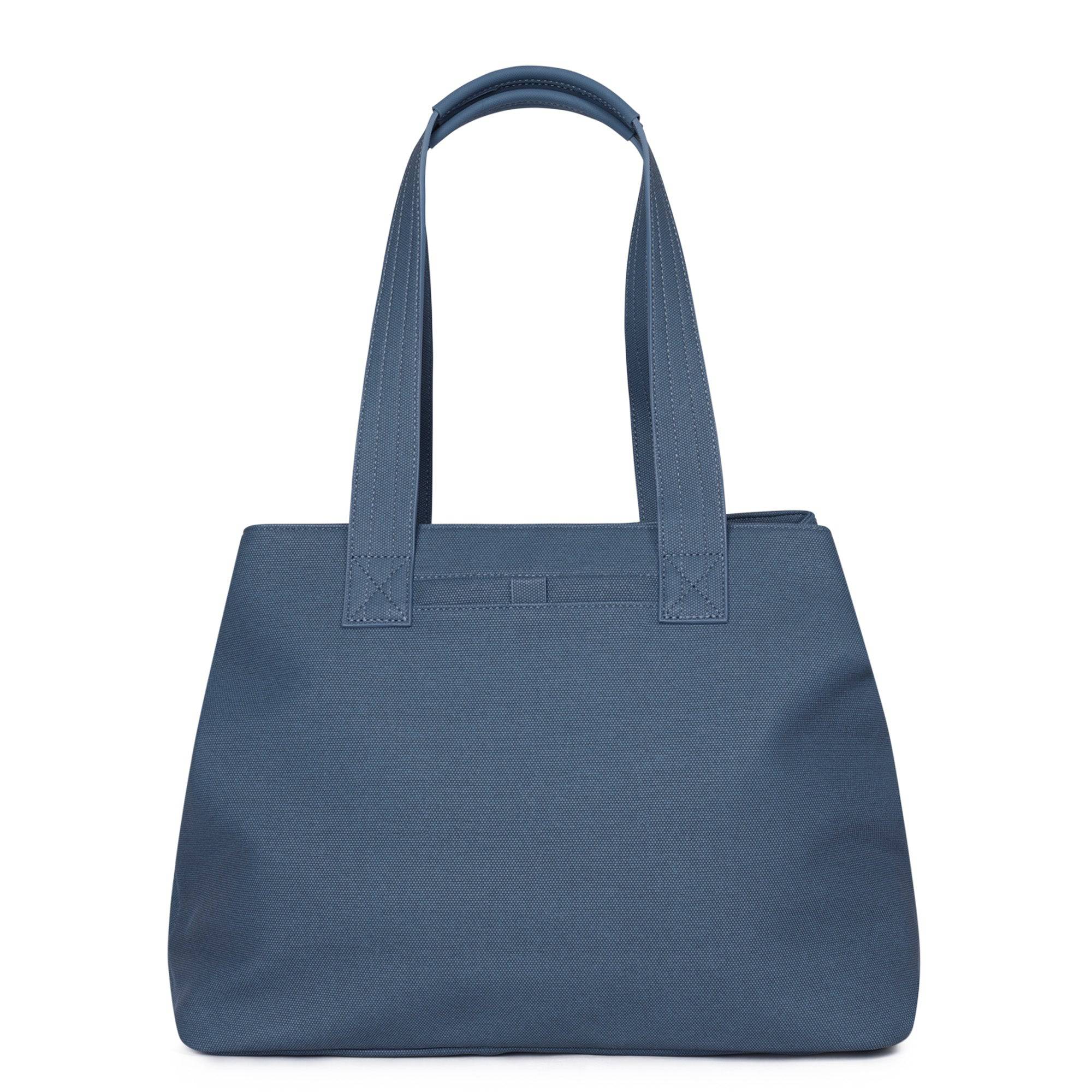 Tempo Matte Luxe VL Tote Bag - SLATE BLUE - Tempo2MatteVL_SlateBlue_04