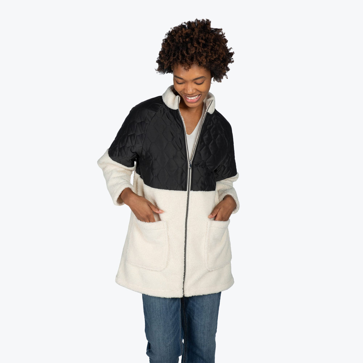 Tempo Sherpa Zip-Up - BLACK - TempoApparel_Black_S_04