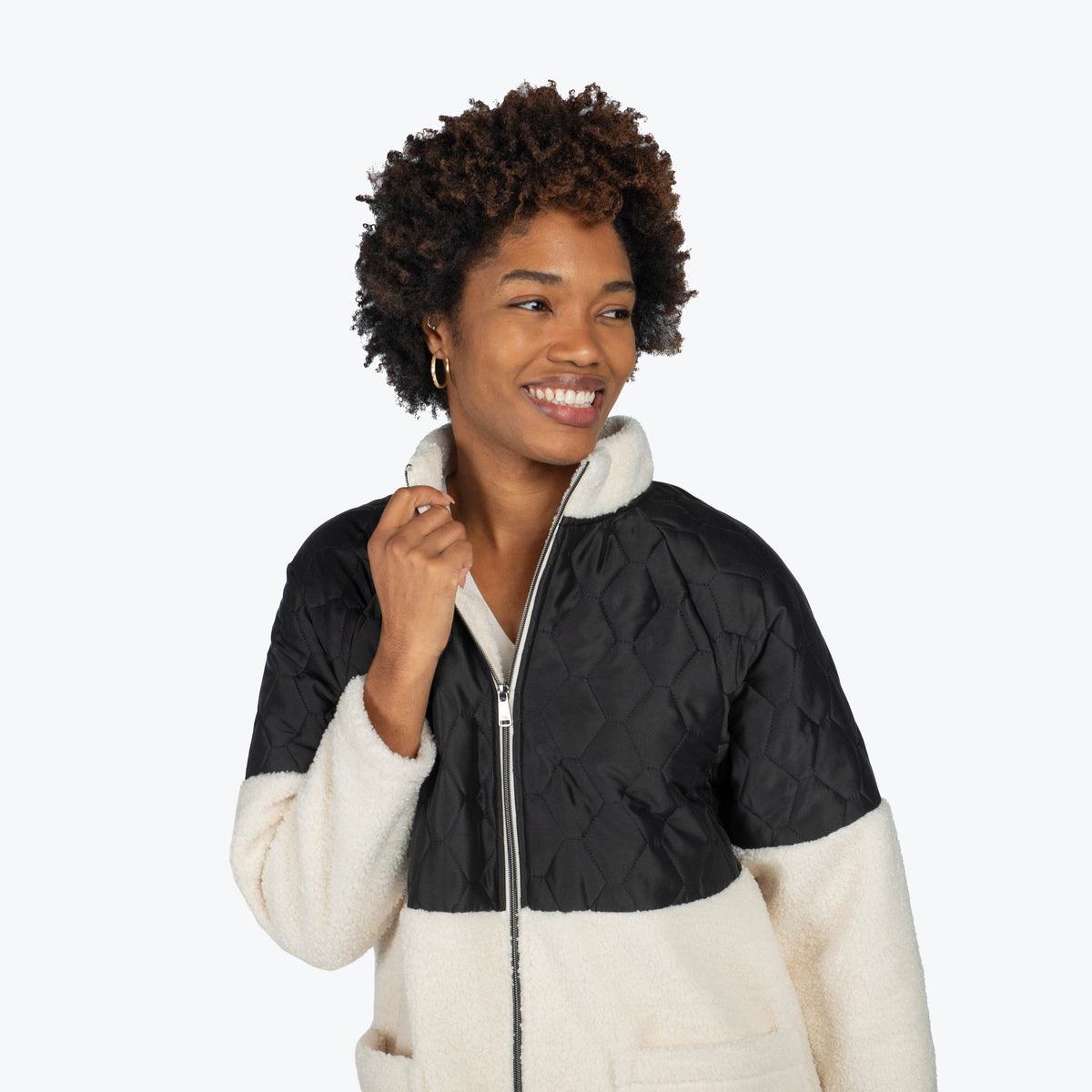 Tempo Sherpa Zip-Up - BLACK - TempoApparel_Black_S_05