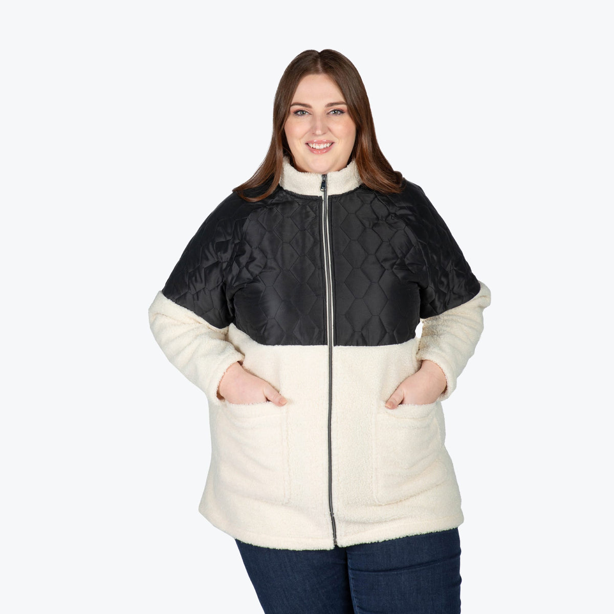 Tempo Sherpa Zip-Up - BLACK - TempoApparel_Black_XL_01