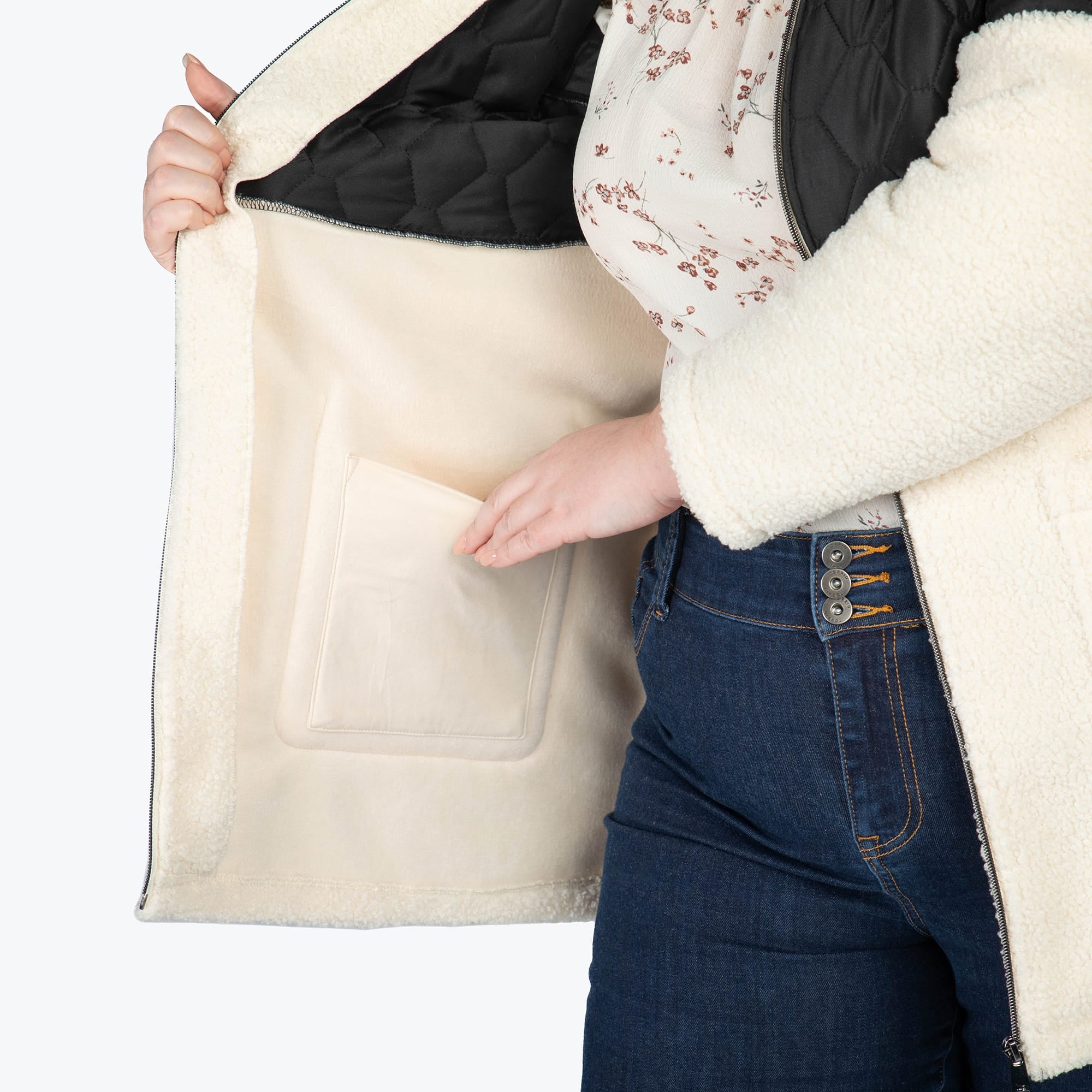 Tempo Sherpa Zip-Up - BLACK - TempoApparel_Black_XL_07