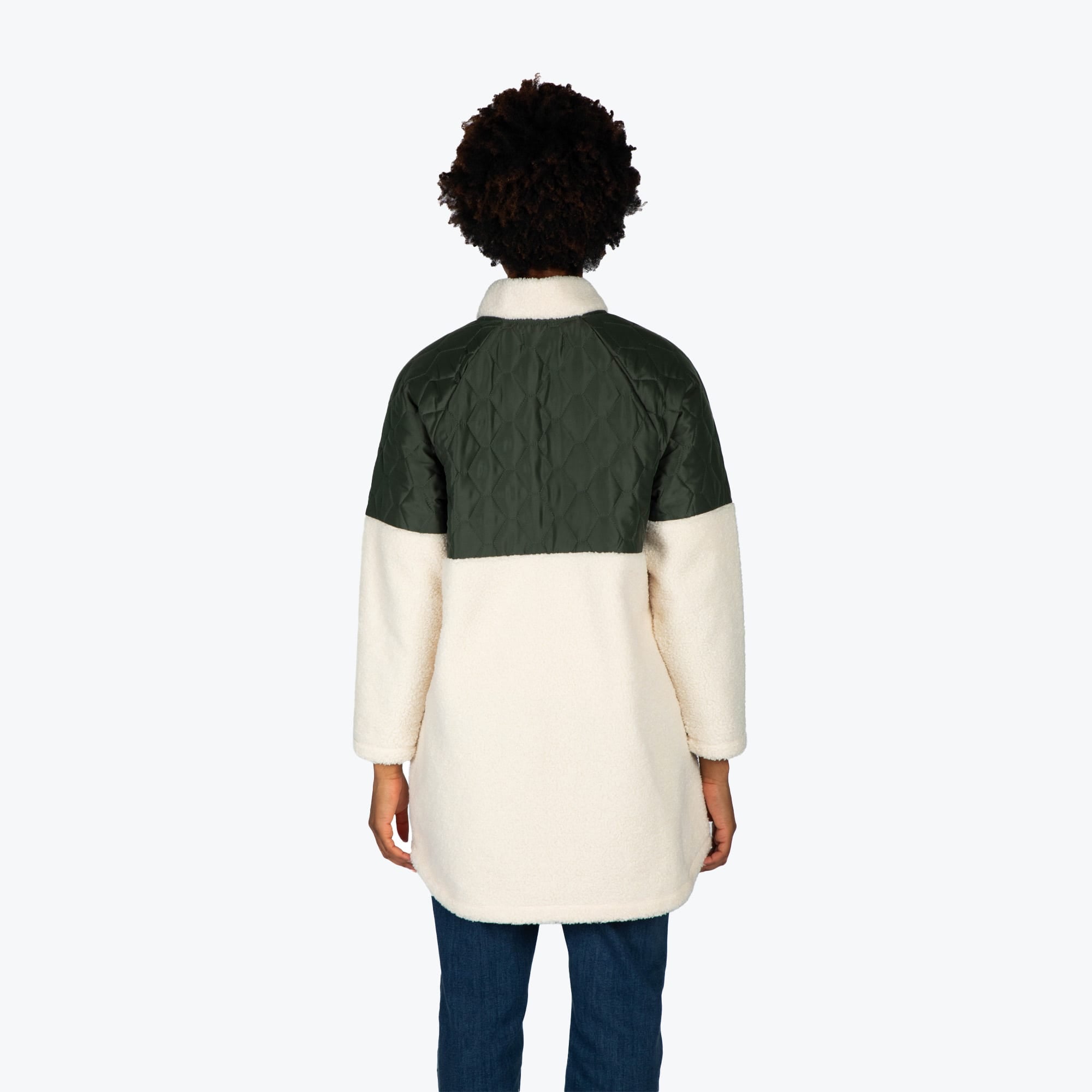 Tempo Sherpa Zip-Up - OLIVE GREEN - TempoApparel_OliveGreen_S_08