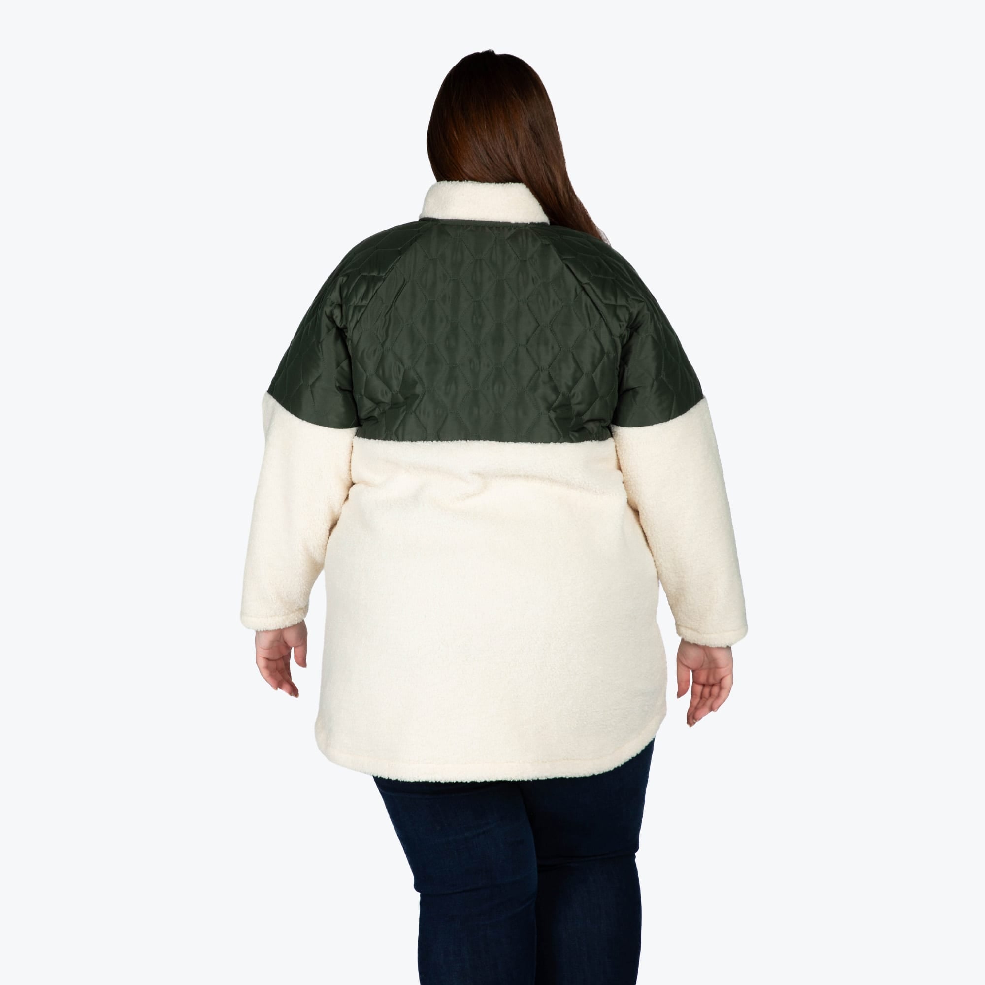 Tempo Sherpa Zip-Up - OLIVE GREEN - TempoApparel_OliveGreen_XL_08