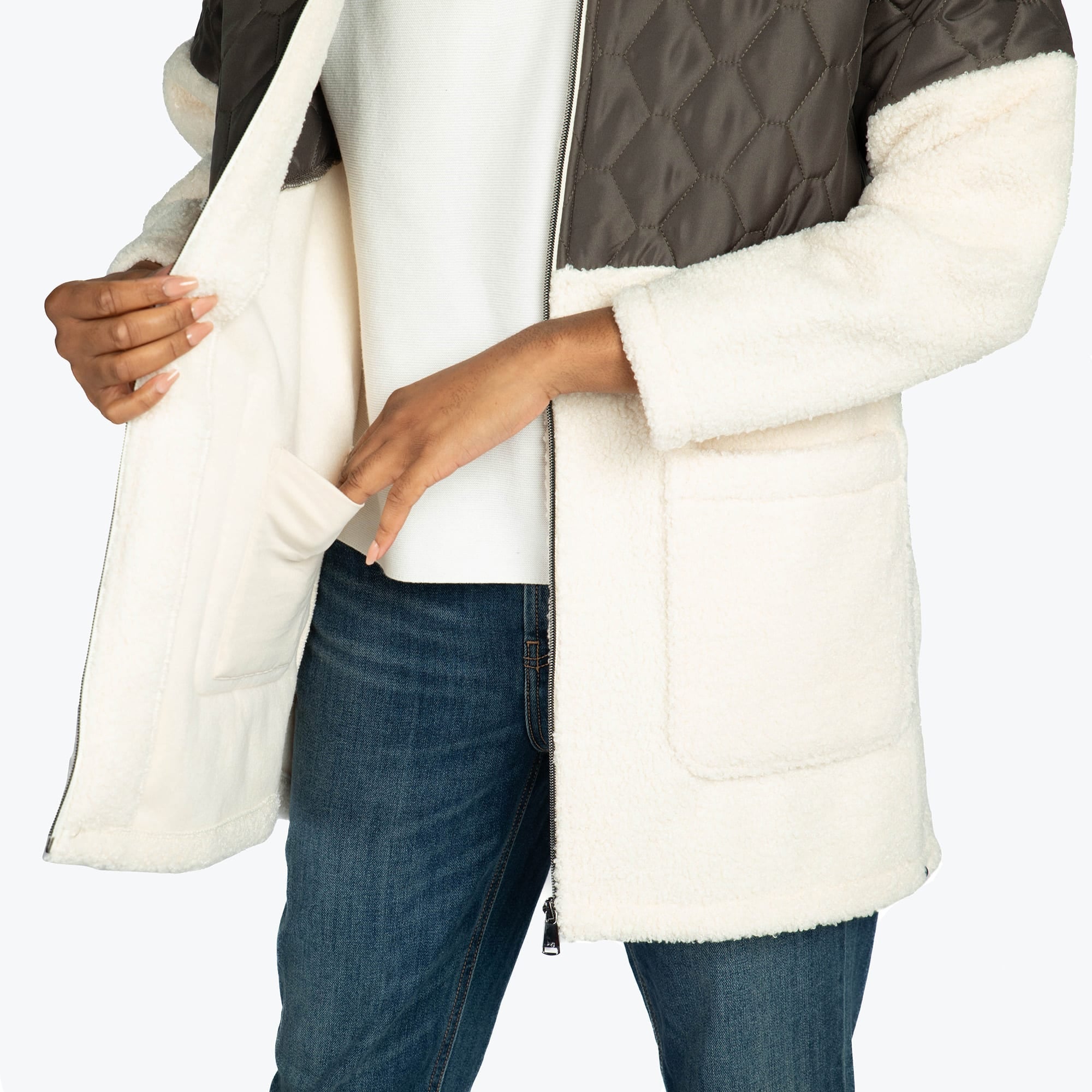 Tempo Sherpa Zip-Up - WALNUT BROWN - TempoApparel_WalnutBrown_S_07