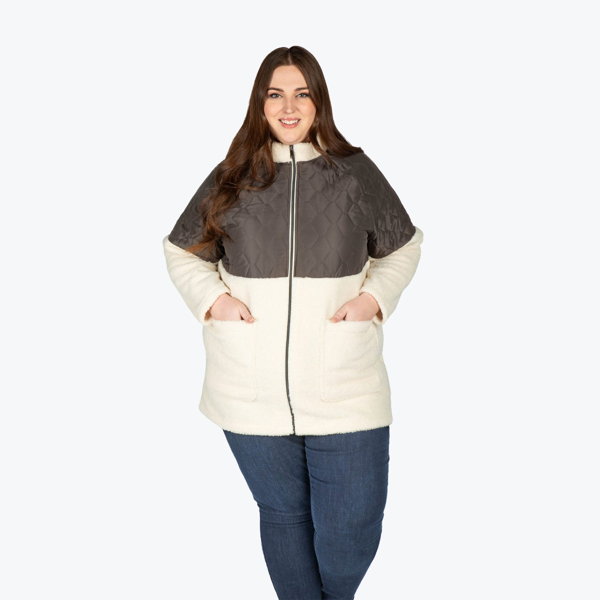 Tempo Sherpa Zip-Up - WALNUT BROWN - TempoApparel_WalnutBrown_XL_01