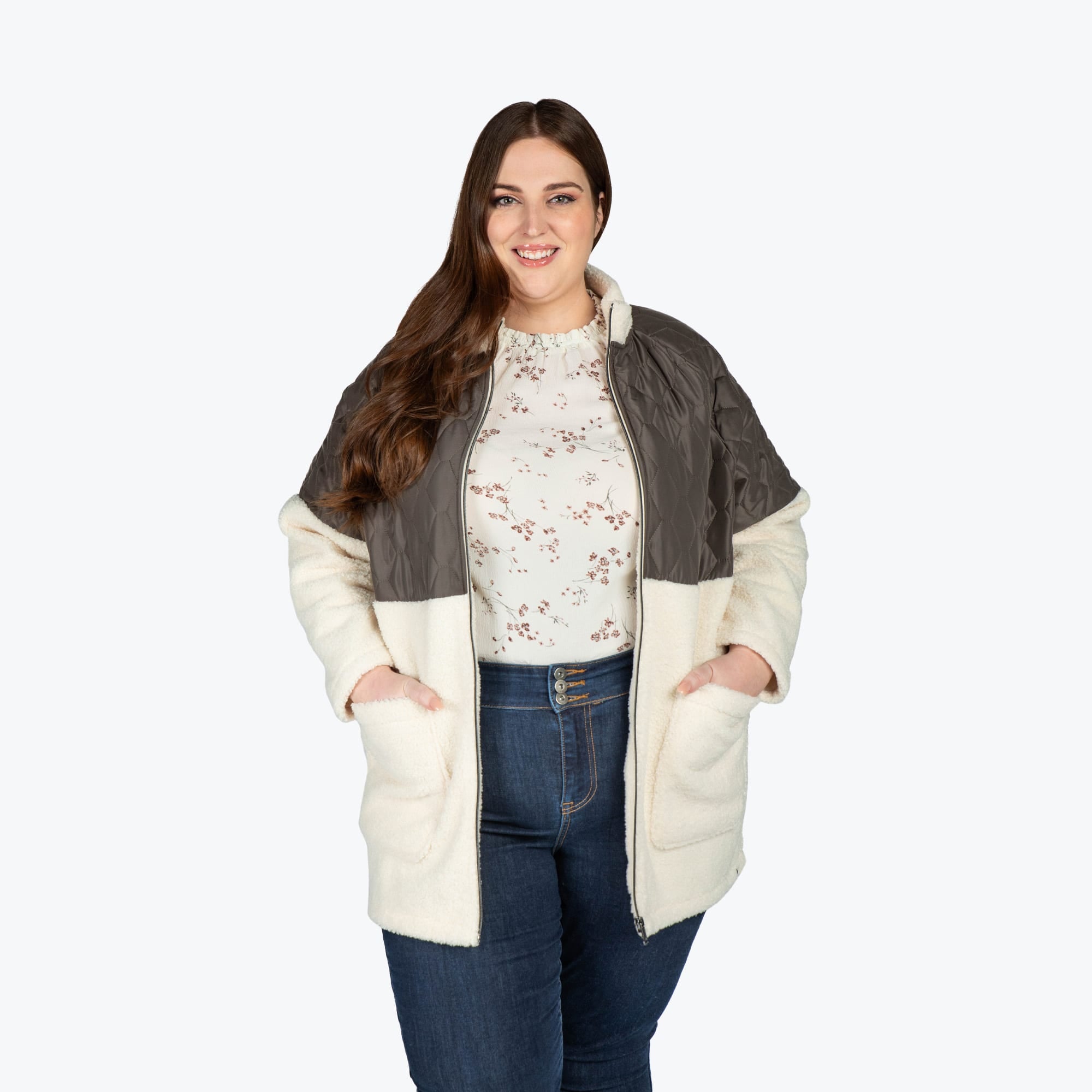 Tempo Sherpa Zip-Up - WALNUT BROWN - TempoApparel_WalnutBrown_XL_03