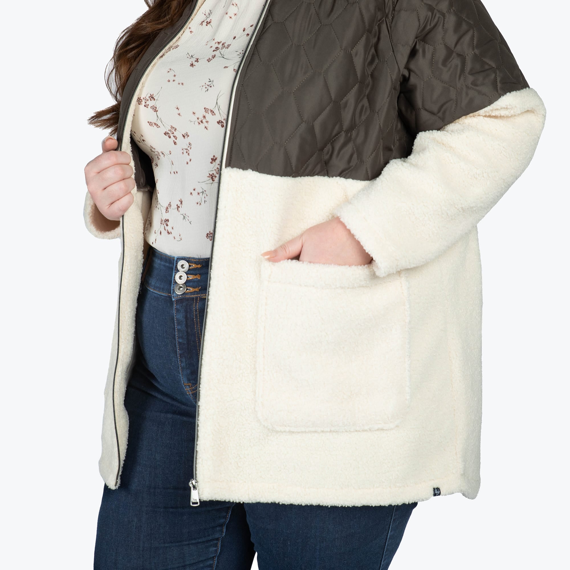 Tempo Sherpa Zip-Up - WALNUT BROWN - TempoApparel_WalnutBrown_XL_06