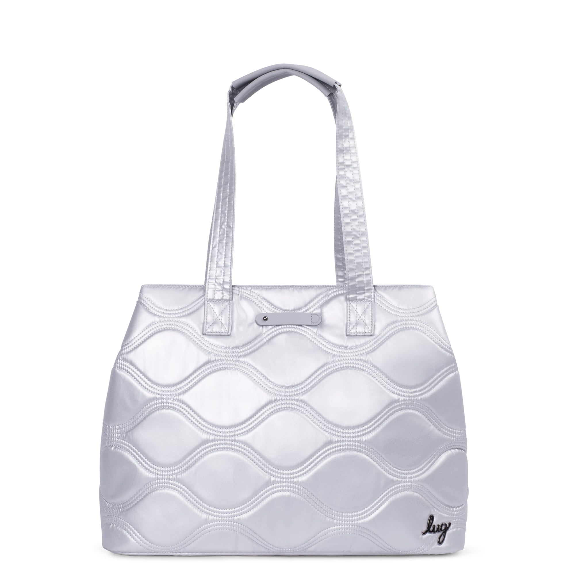 Tempo Tote Bag - - TempoClassic_Metallic_Silver_01