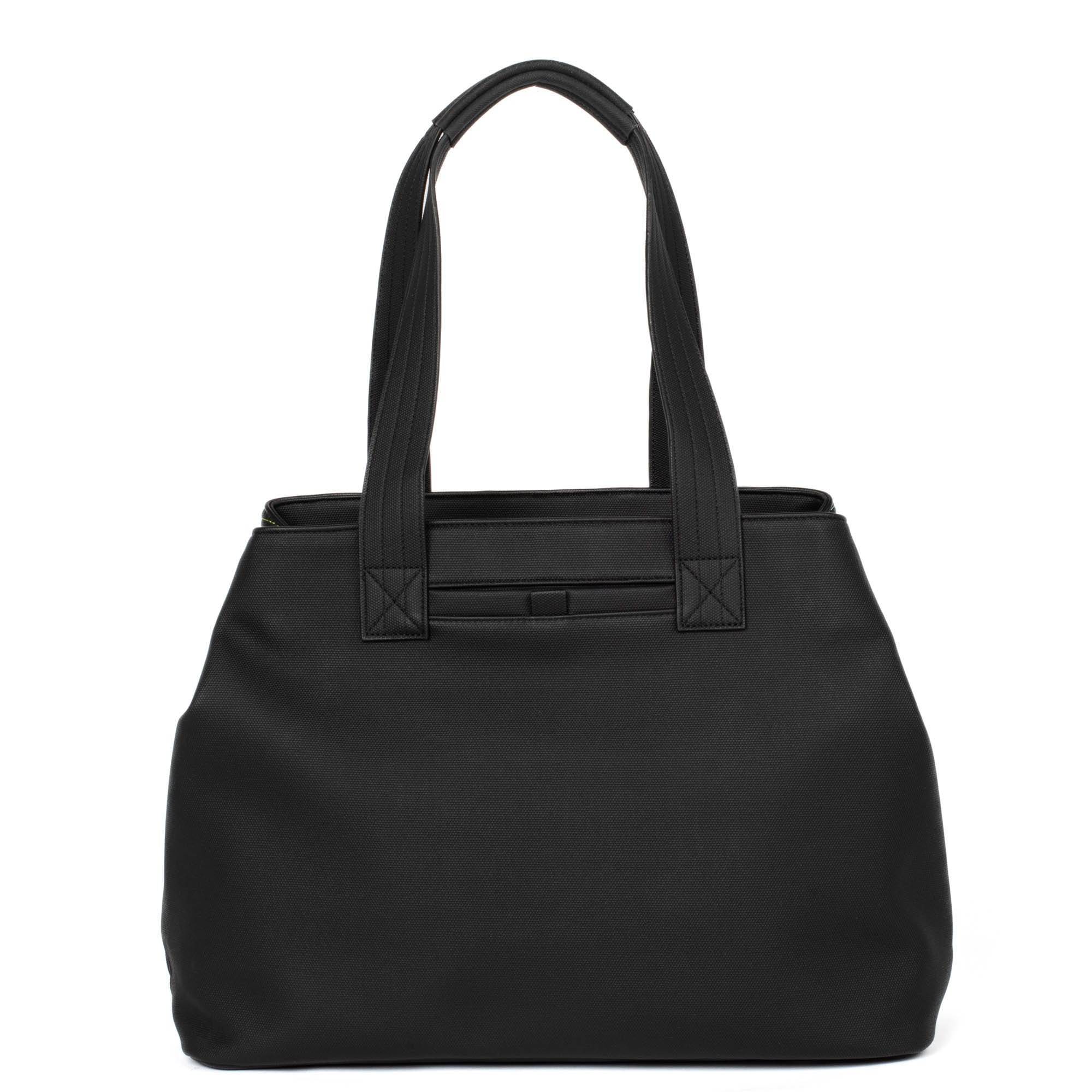 Tempo Matte Luxe VL Tote Bag - BLACK ICEPOP STITCH - TempoML_BlackWithIcePop_04_e6a3cd09-ebc9-4515-939c-b2d32733f726