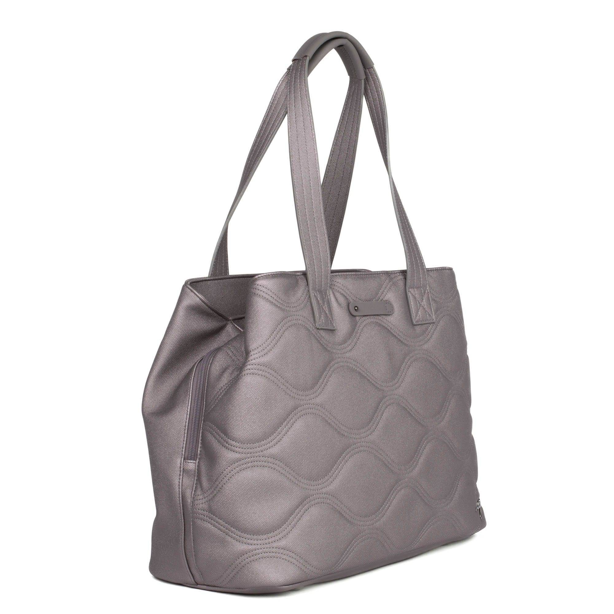 Tempo Matte Luxe VL Tote Bag - METALLIC PEARL - TempoML_MetallicPearl_02_7ee11468-7607-409d-ab0f-c154b4cd8e8b