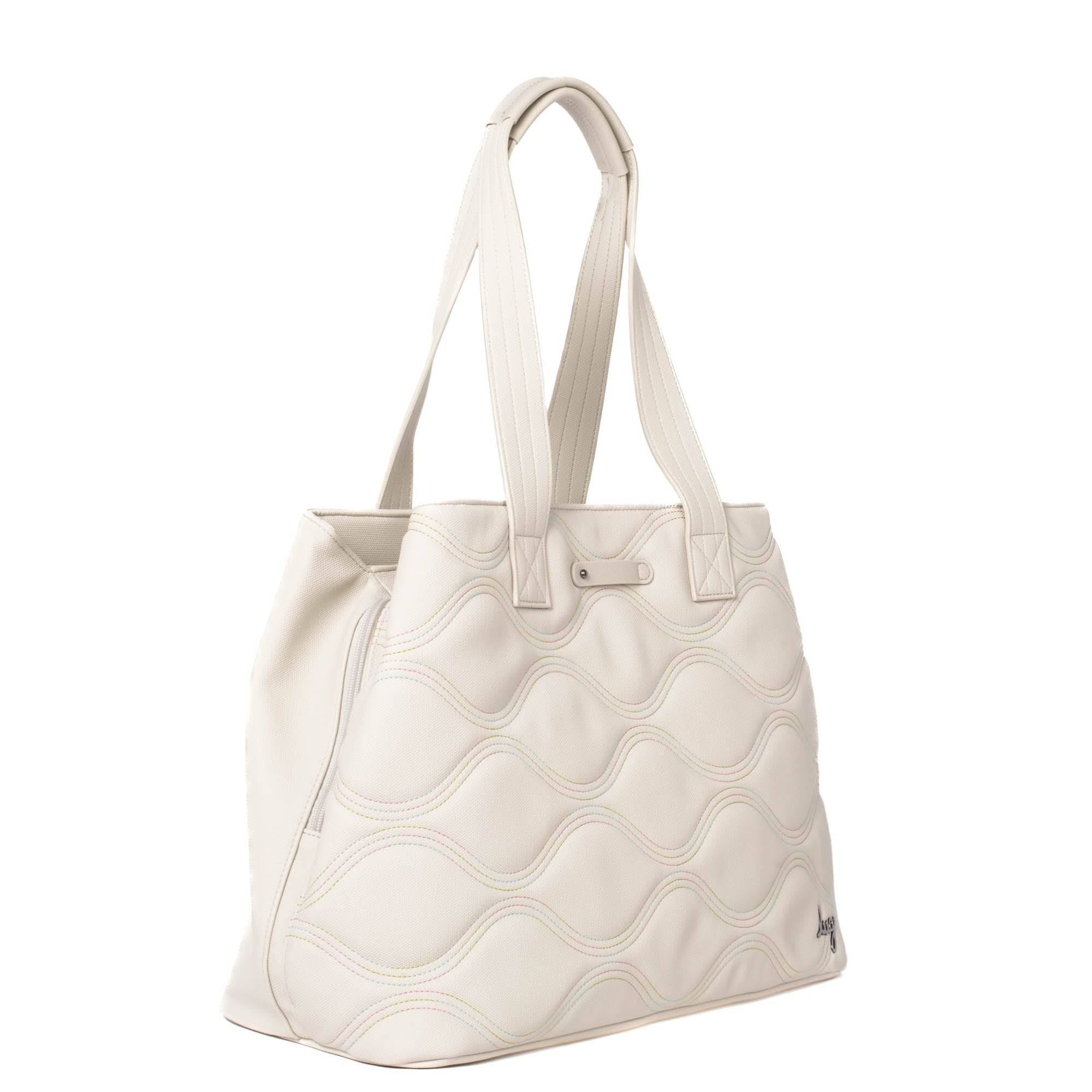 Tempo Matte Luxe VL Tote Bag - PEBBLE ICEPOP STITCH - TempoML_PebbleWithIcePop_02_a31b276f-5c43-49d7-a2c2-7ed757c5e457