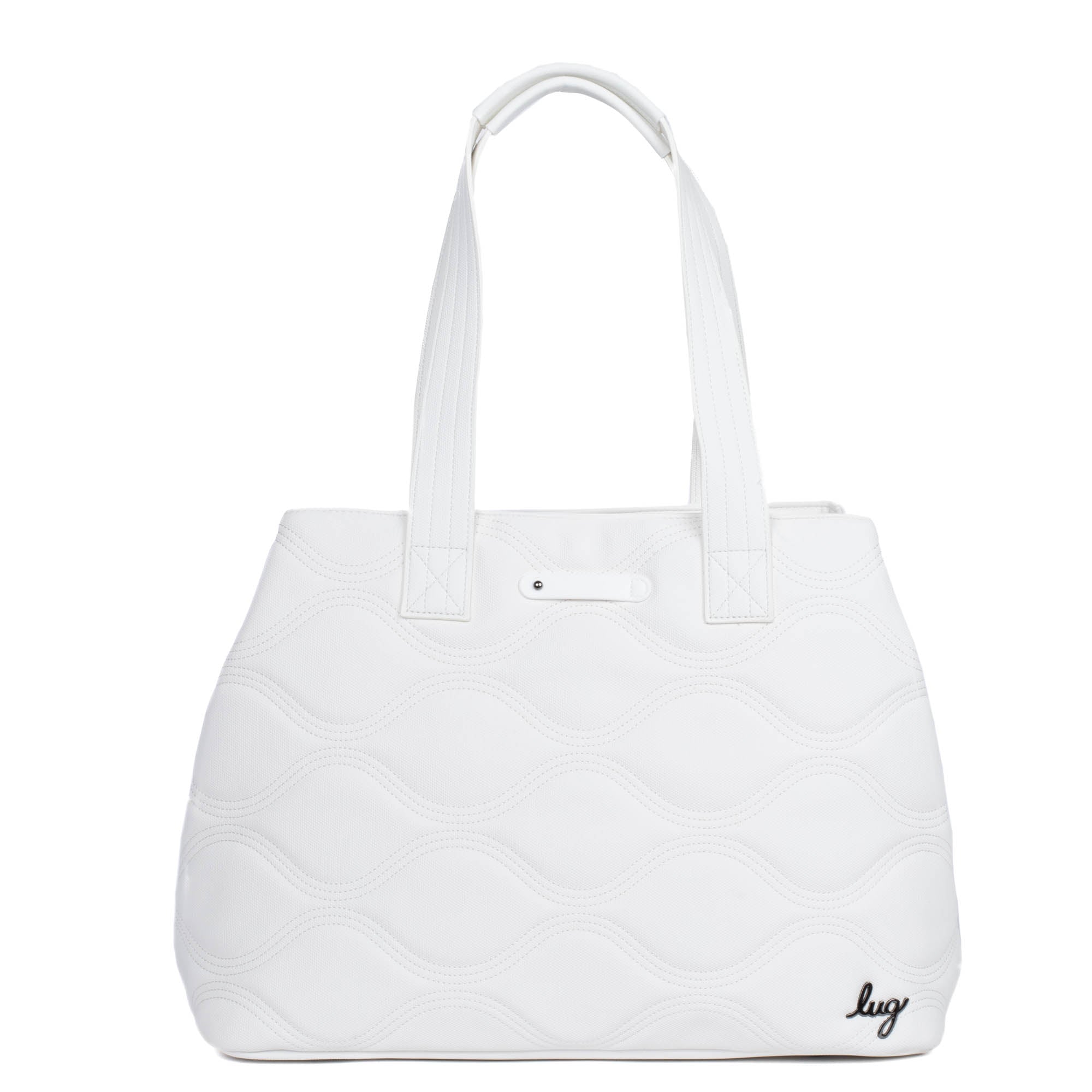 Tempo Matte Luxe VL Tote Bag - WHITE 2 - TempoML_White_01