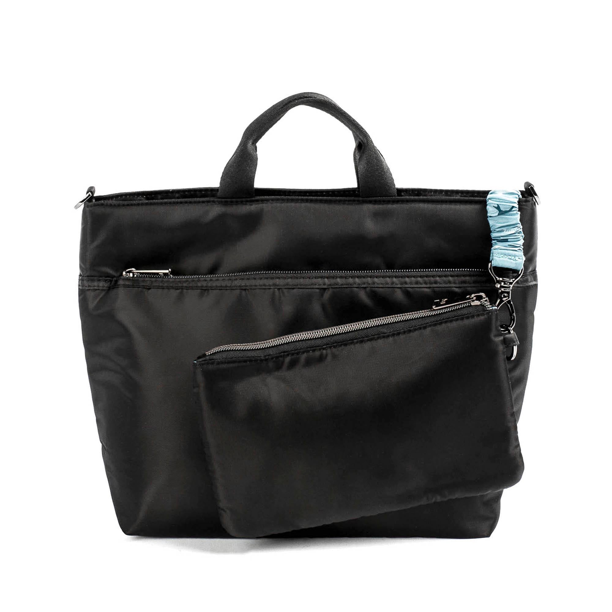 Tenor 2pc Crossbody Bag - BLACK WITH RAINBOW STITCH 2 - Tenor2pc_BlackWithRainbow_05