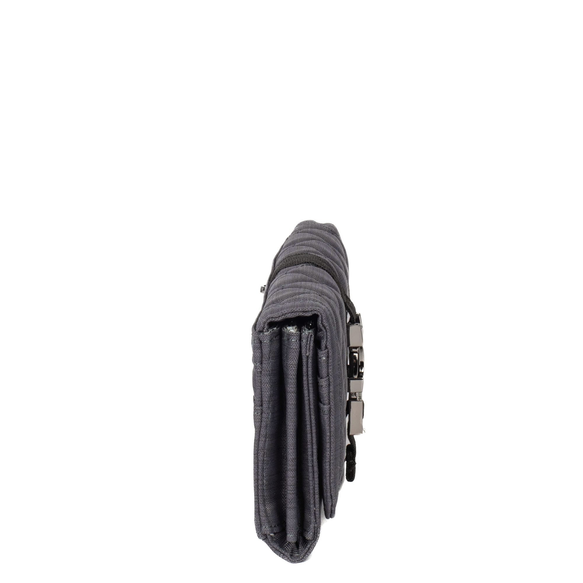 Throttle RFID Wallet - BRUSHED GREY - Throttle_BrushedGrey_03