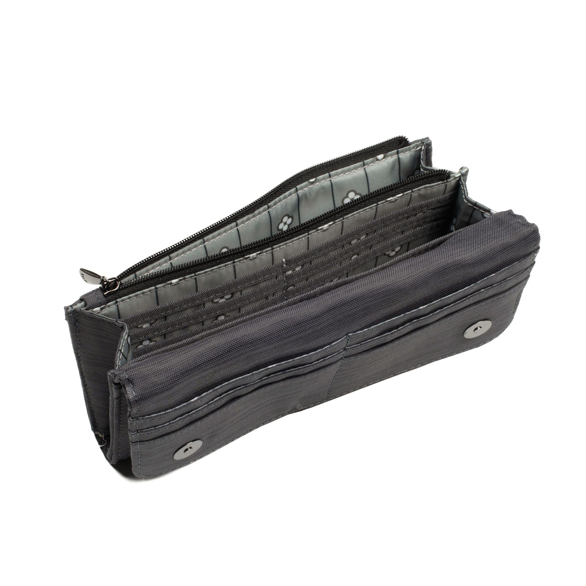 Throttle RFID Wallet - BRUSHED GREY - Throttle_BrushedGrey_05