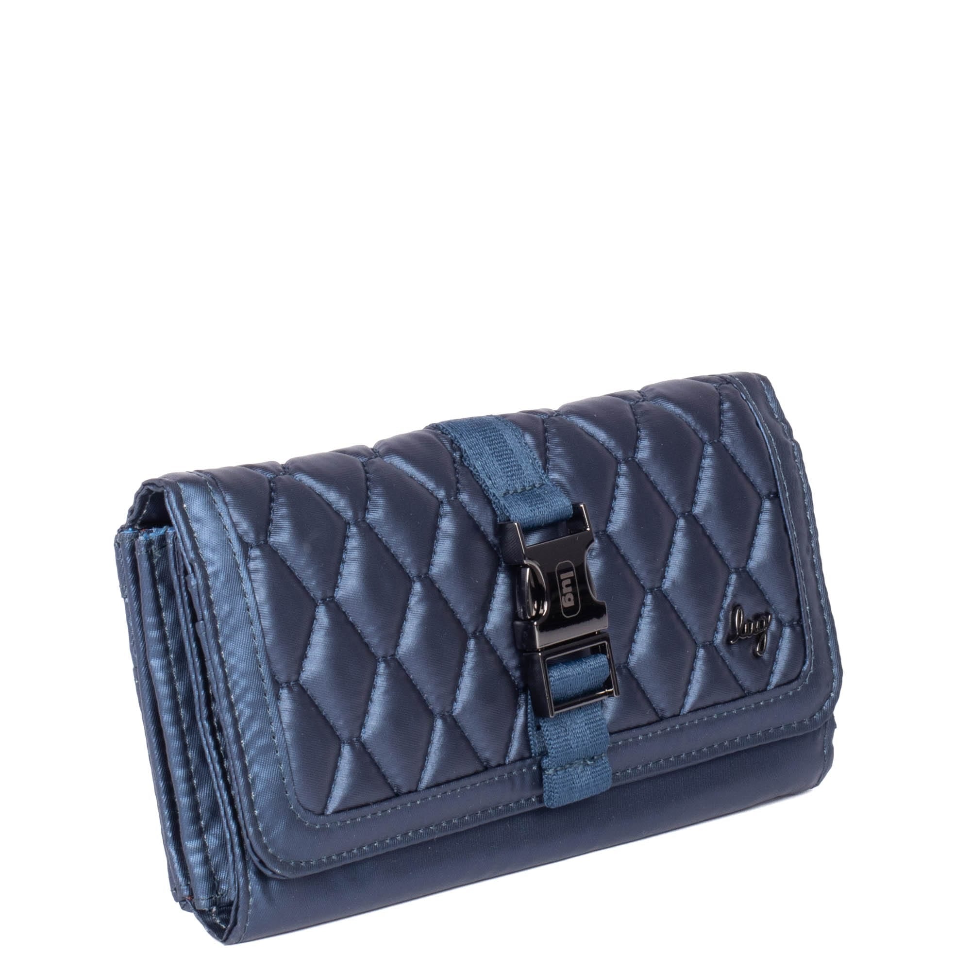 Throttle RFID Wallet - METALLIC INDIGO - Throttle_MetallicIndigo_02