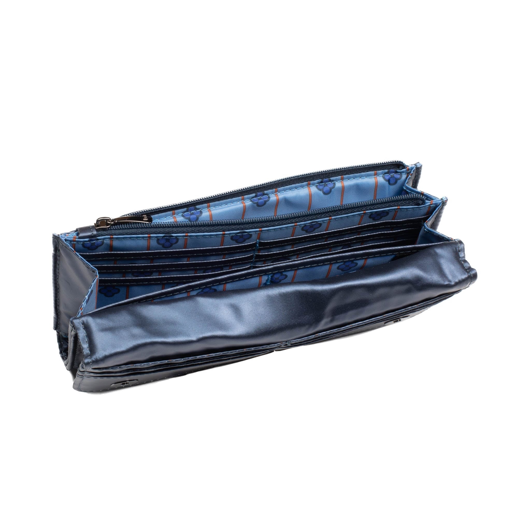 Throttle RFID Wallet - METALLIC INDIGO - Throttle_MetallicIndigo_05