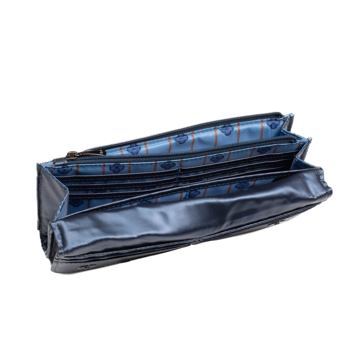 Throttle RFID Wallet - METALLIC INDIGO - Throttle_MetallicIndigo_05