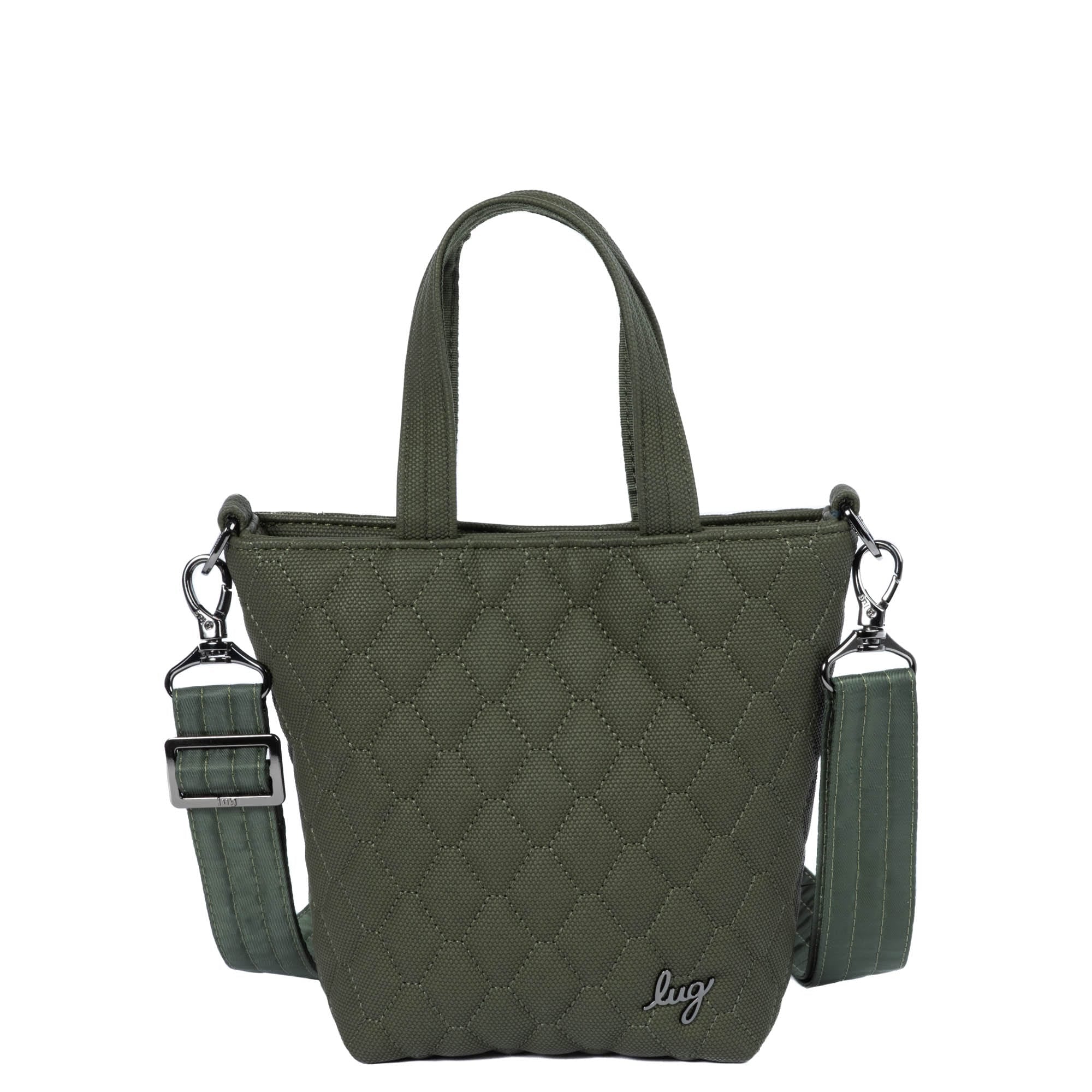 Tip Toe Matte Luxe VL Crossbody Bag - OLIVE - TipToe_ML_OliveGreen_01